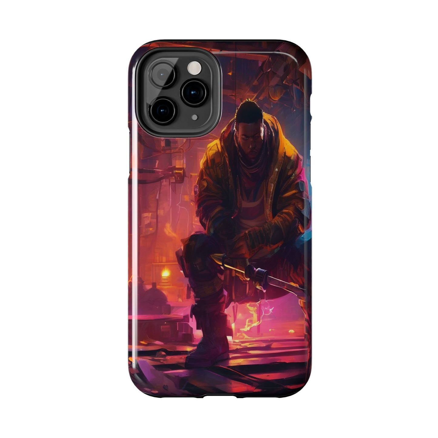 Tough Phone Case - Shockproof TPU & PC Shell for iPhone & Samsung