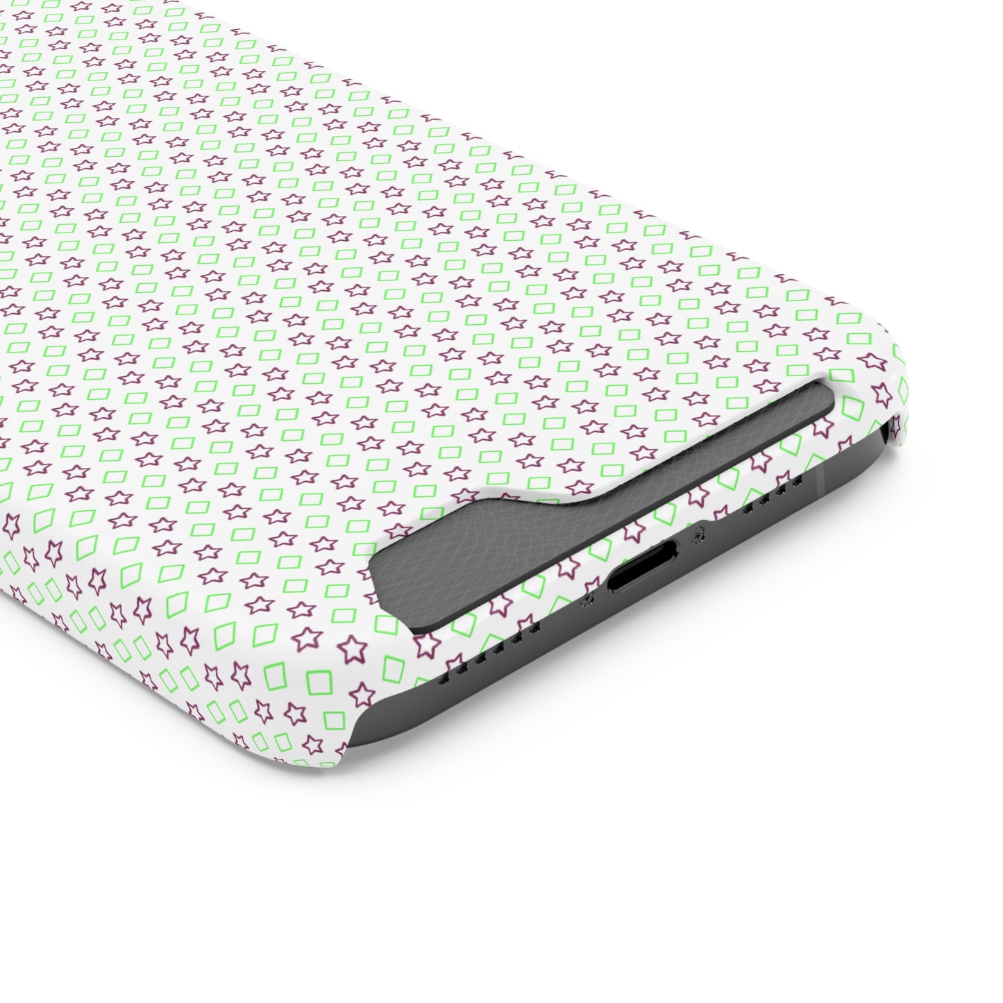 Neon Card Holder Phone Case with MagSafe - Impact-Resistant