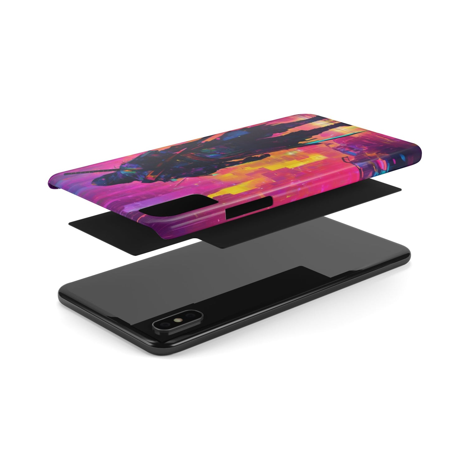 Neon Slim Phone Case for iPhone 16 - Glossy Lexan Finish