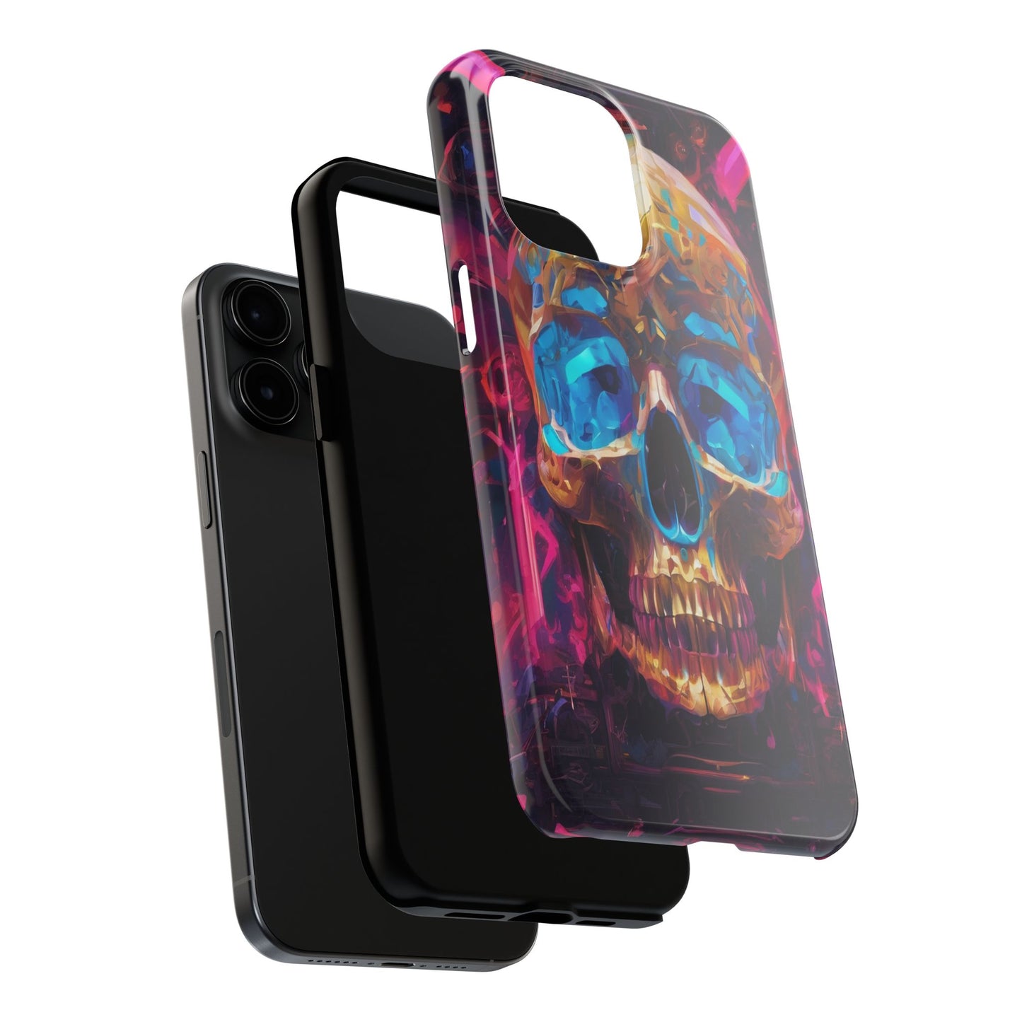 Rugged Phone Case - Impact-Resistant, Glossy Polycarbonate