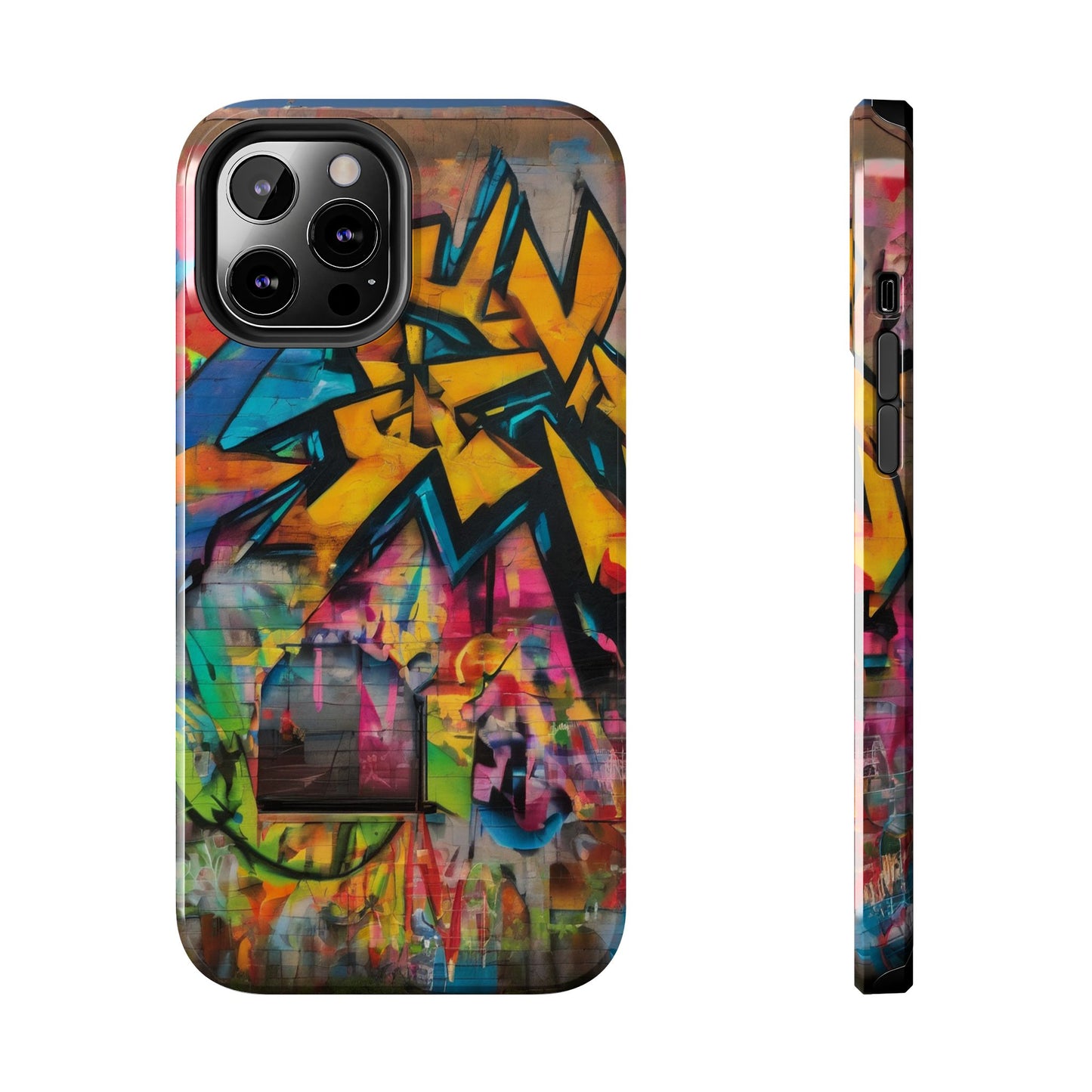 Rugged Phone Case - Impact-Resistant, Glossy Finish