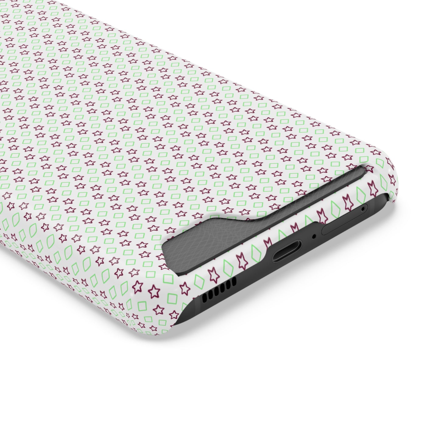 Neon Card-Holder Phone Case - Glossy/Matte Finish