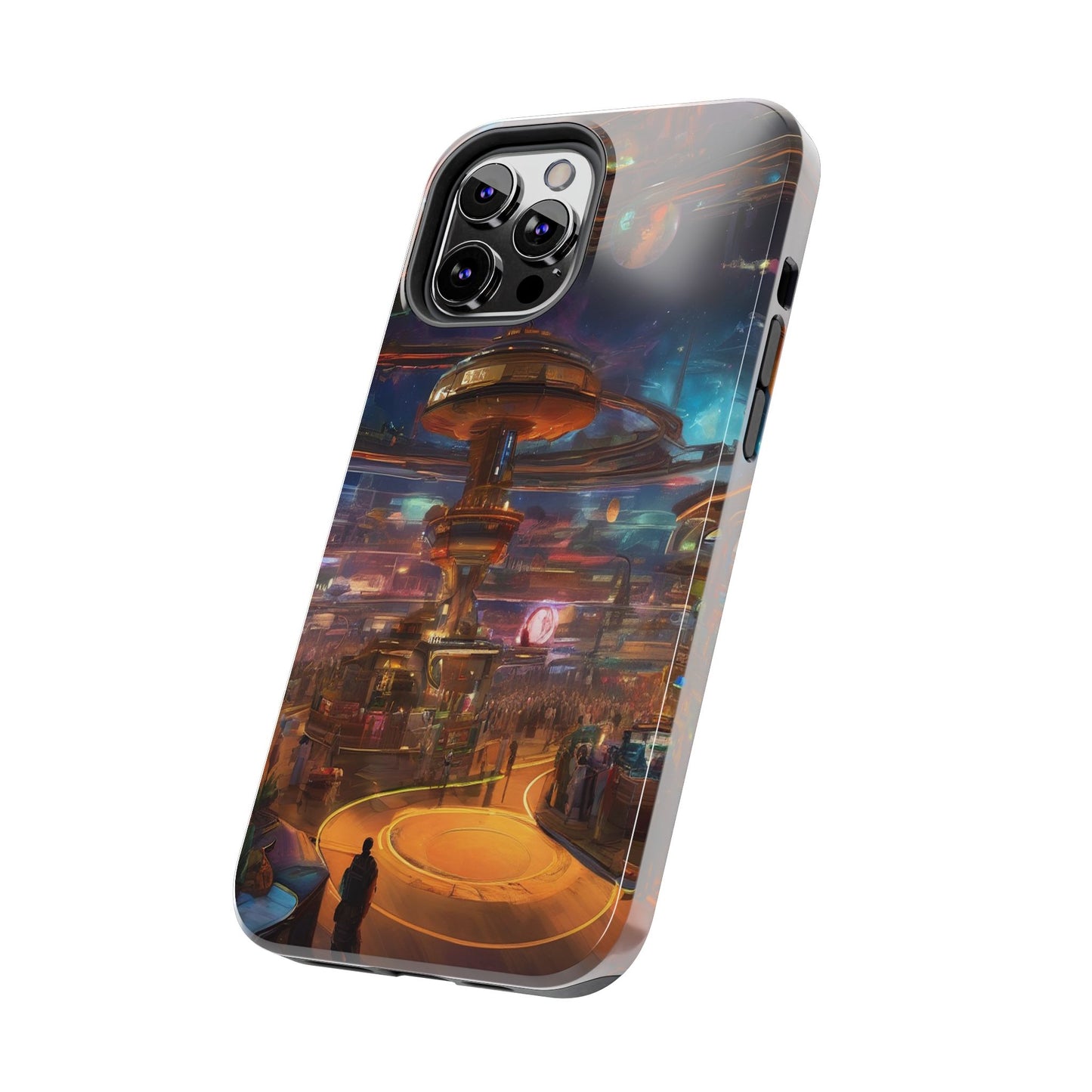 Tough Phone Case - 2-Piece Impact-Resistant Glossy Shield