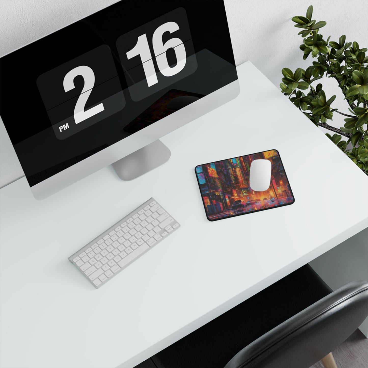 Non-Slip Gaming Neon Mouse Pad | Polyester Surface