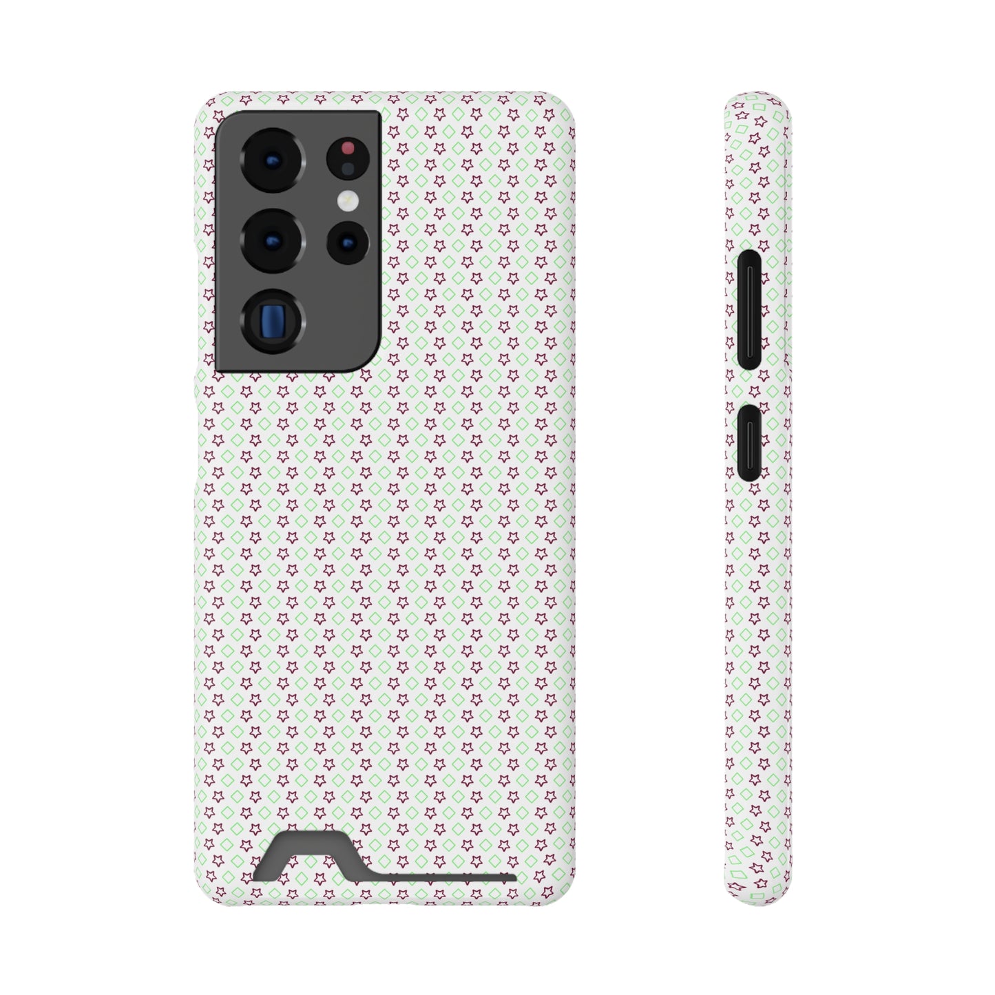 Neon Card-Holder Phone Case - Glossy/Matte Finish
