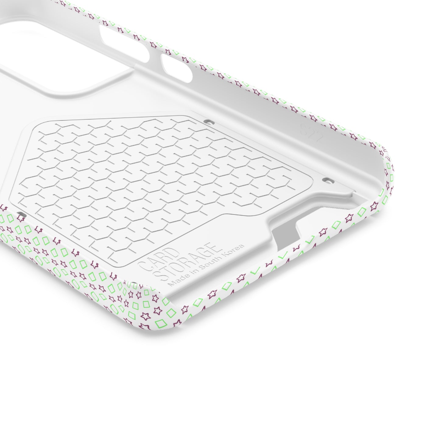 Neon Card Holder Phone Case with MagSafe - Impact-Resistant