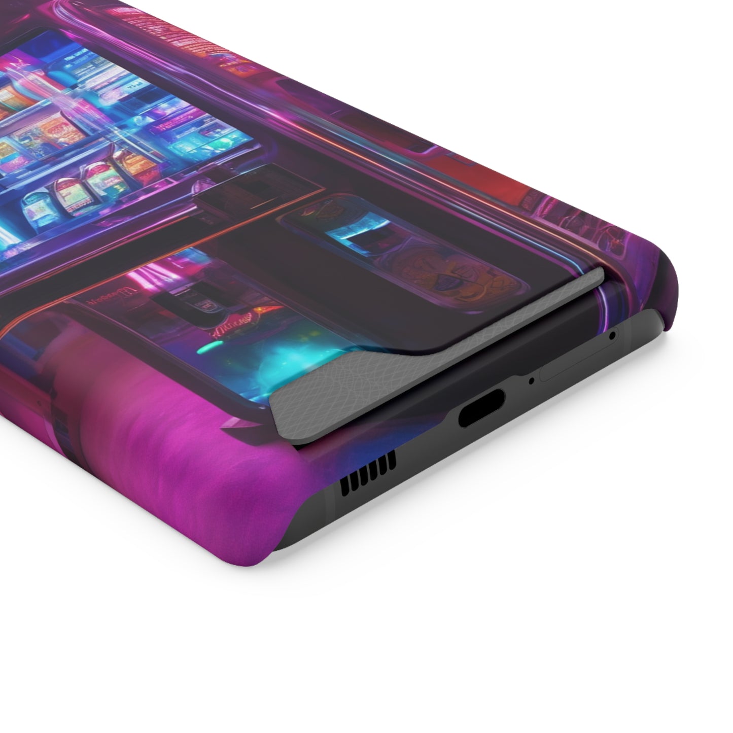 Phone Case with Card Holder – Glossy/Matte Polycarbonate