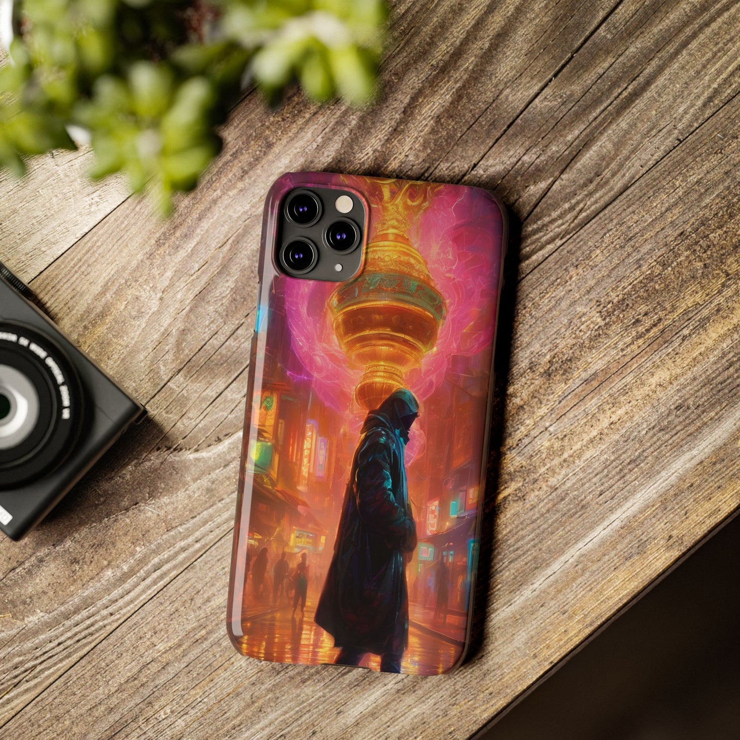 Slim Phone Case for iPhone 16 - Glossy, Durable Lexan Shield