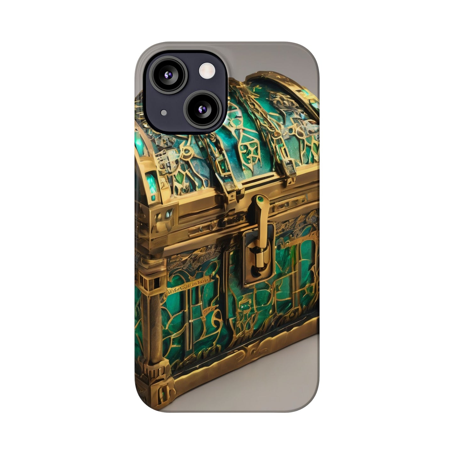 iPhone 16 Slim Phone Case: Glossy Lexan, Ultra-Slim