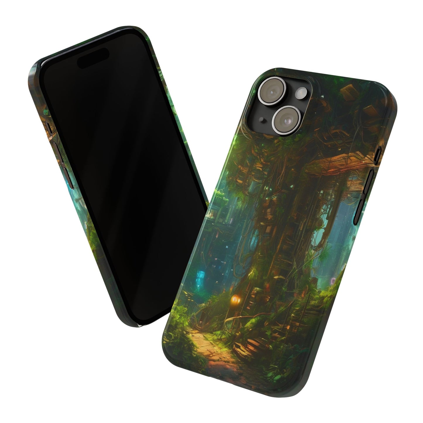 Neon Slim Phone Case for iPhone 16 Glossy Lexan