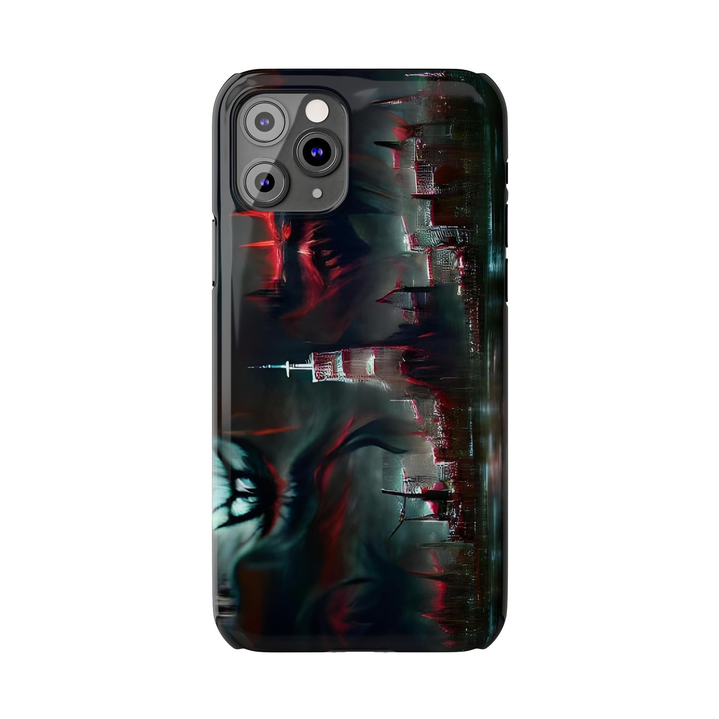 Slim Phone Case with Glossy Finish for iPhone 16