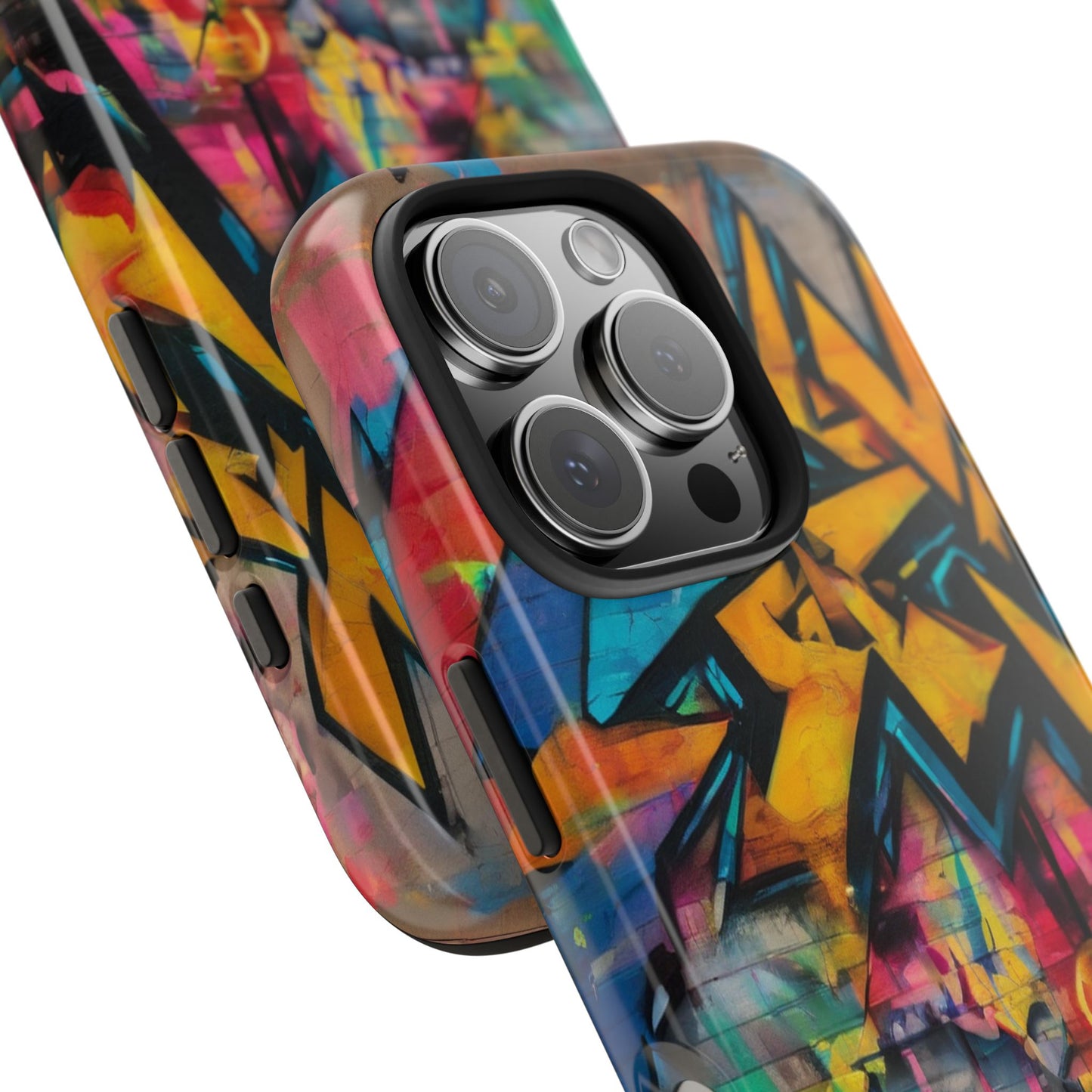 Rugged Phone Case - Impact-Resistant, Glossy Finish