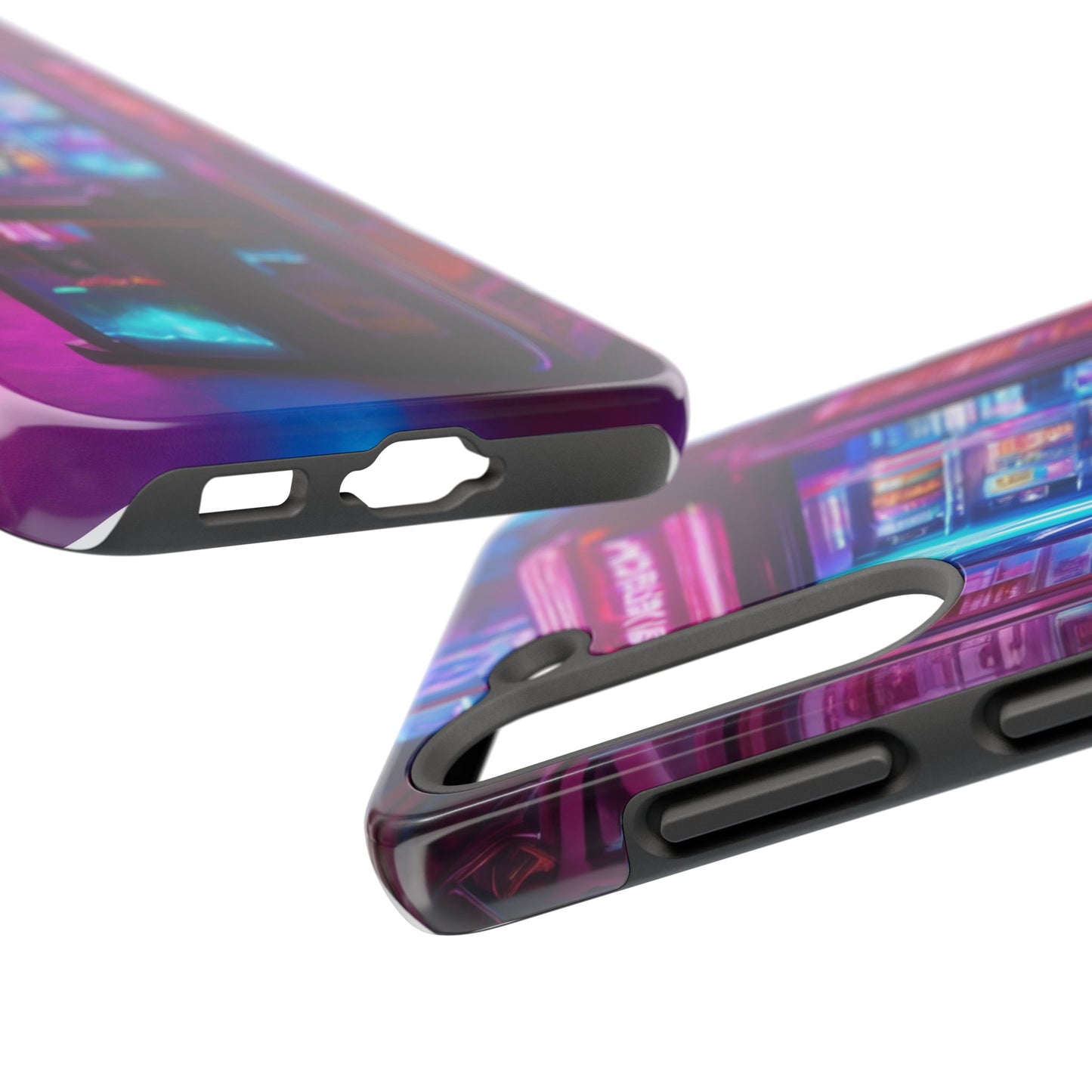 Tough Phone Case with TPU Shell - Impact-Resistant, Glossy Finish