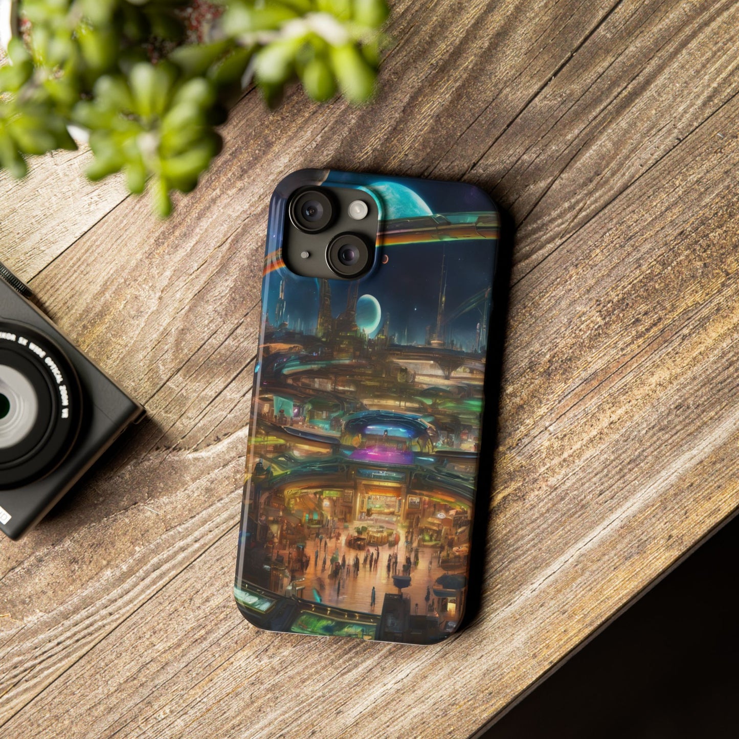 Ultra-Slim Lexan Phone Case for iPhone 16 – Glossy Finish