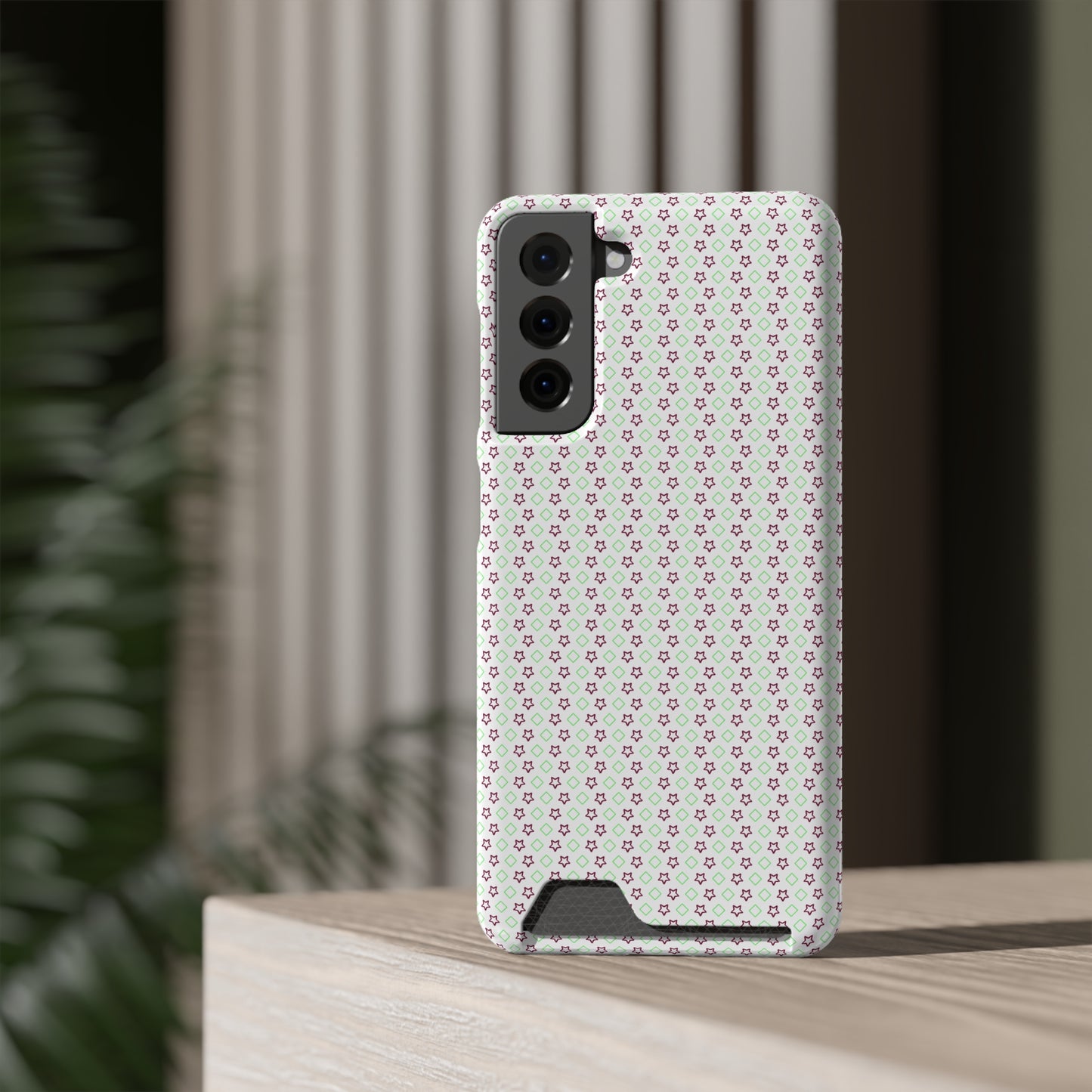 Neon Card-Holder Phone Case - Glossy/Matte Finish