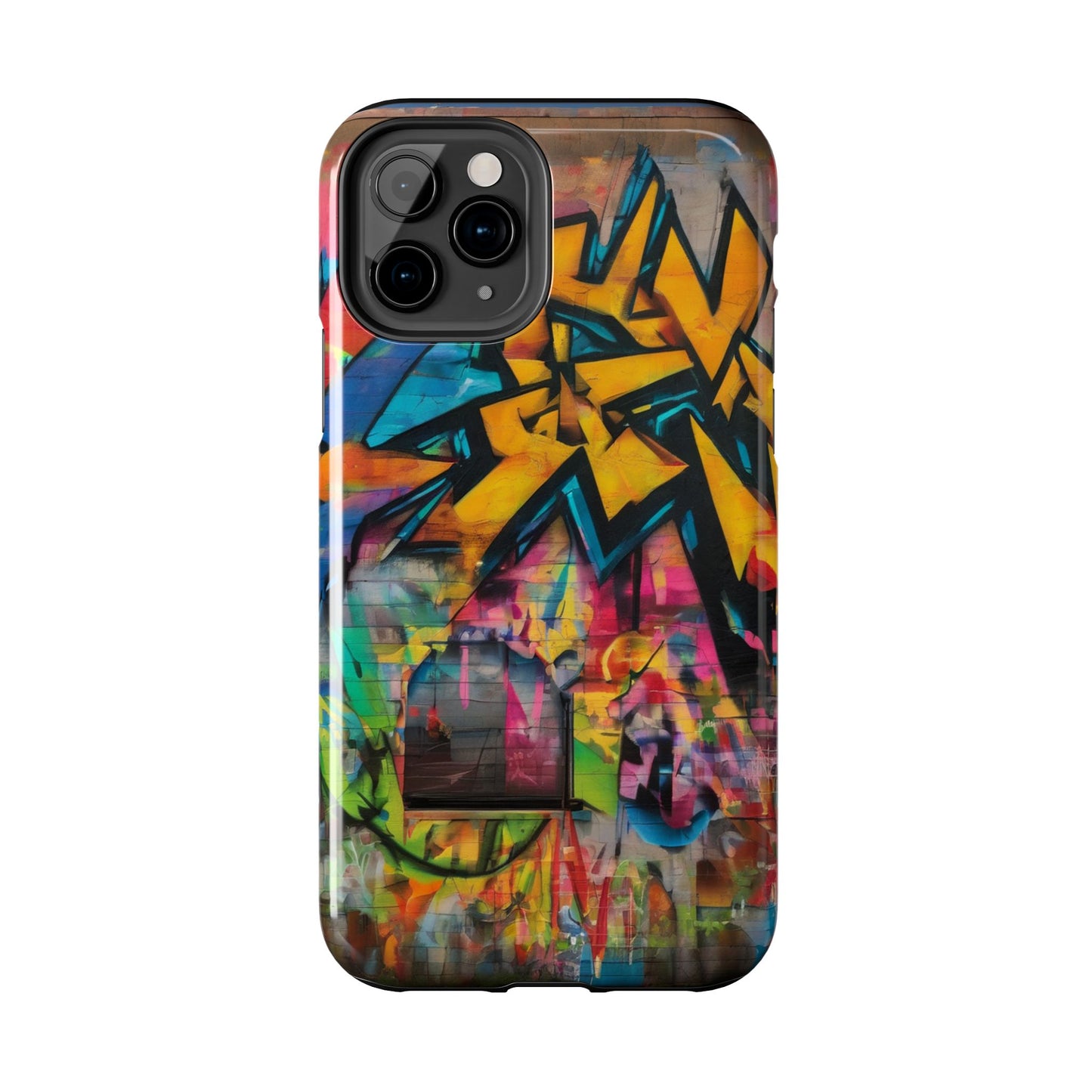 Rugged Phone Case - Impact-Resistant, Glossy Finish