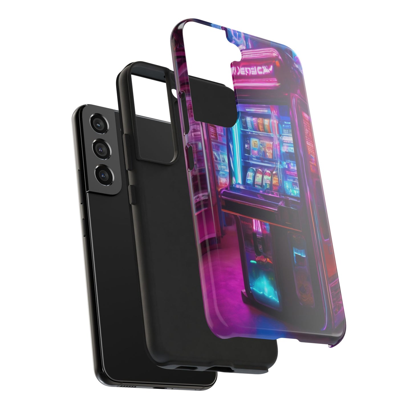 Tough Phone Case with TPU Shell - Impact-Resistant, Glossy Finish