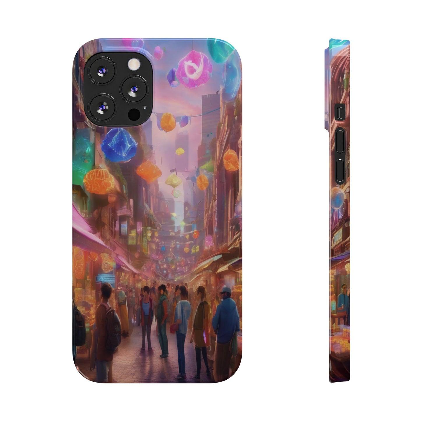 Ultra-Slim Glossy iPhone 16 Phone Case