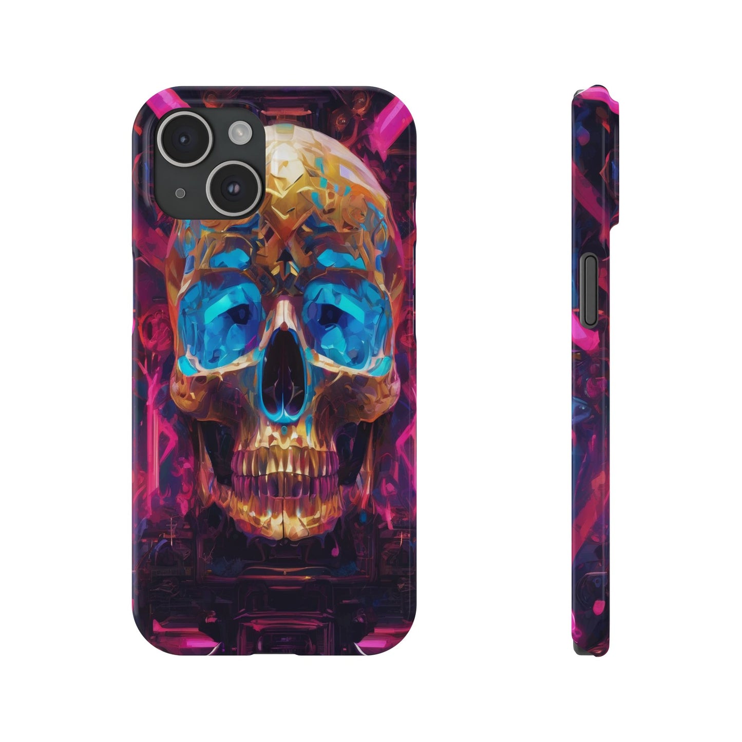 Slim Phone Case for iPhone 16 – Glossy Lexan Shield