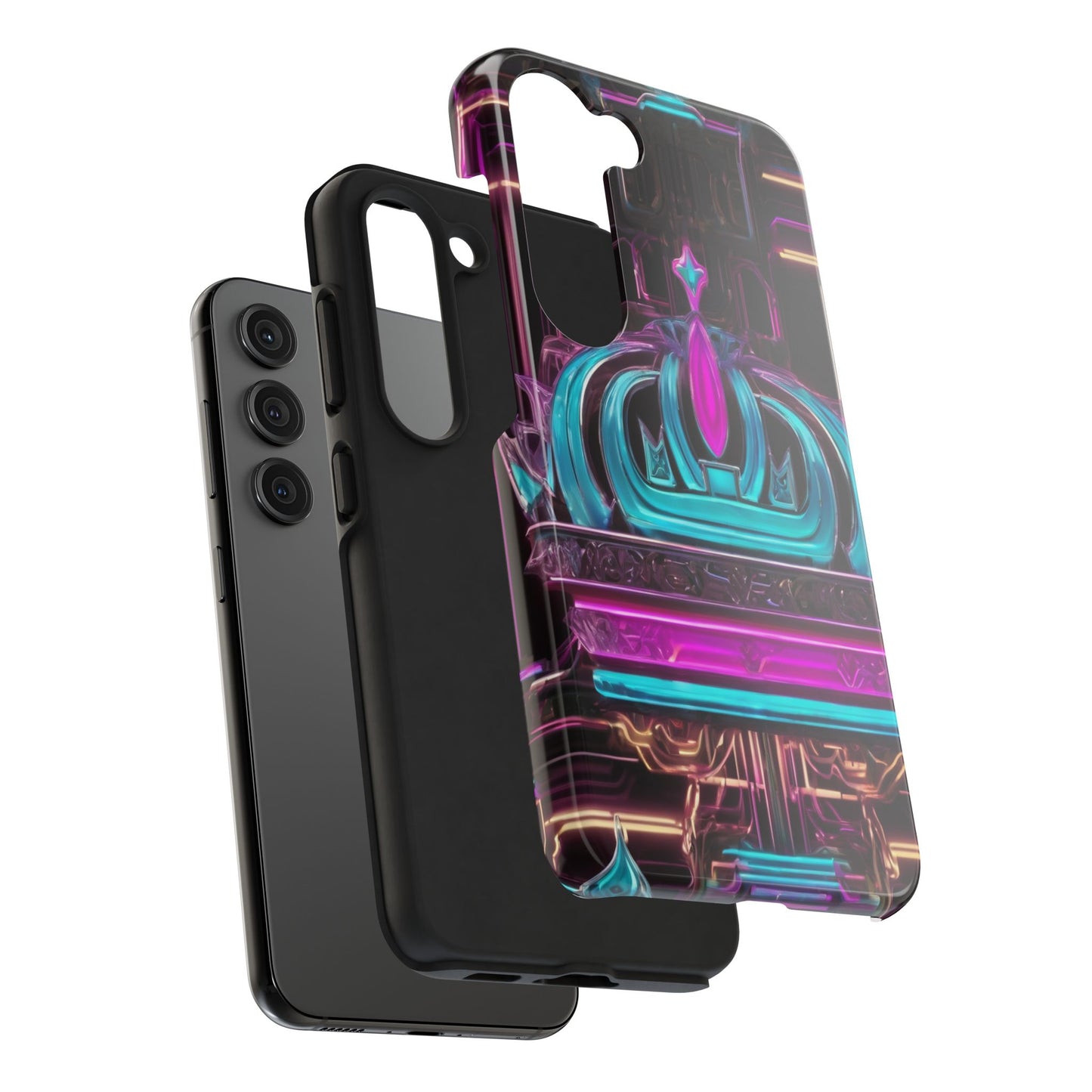 Tough Phone Case - Shockproof TPU & PC Shell, Glossy Finish