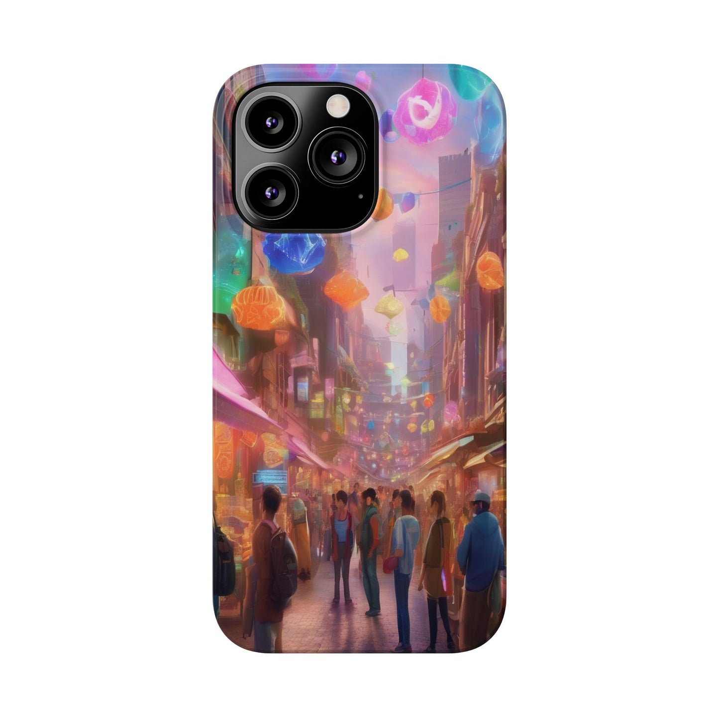 Ultra-Slim Glossy iPhone 16 Phone Case
