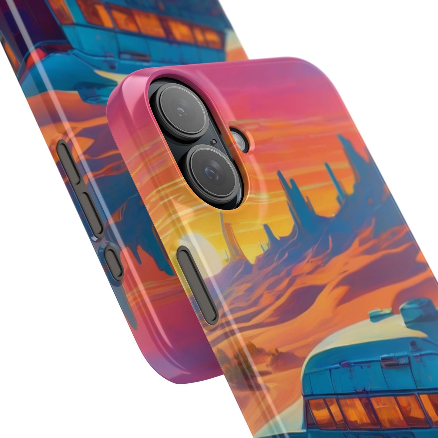 Slim Lexan Phone Case for iPhone 16 - Glossy & Ultra-Slim