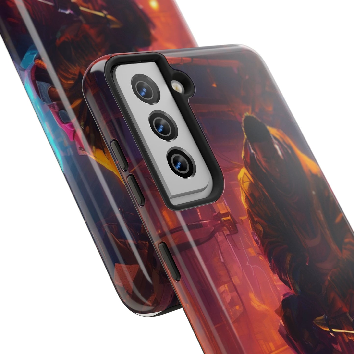 Tough Phone Case - Shockproof TPU & PC Shell for iPhone & Samsung