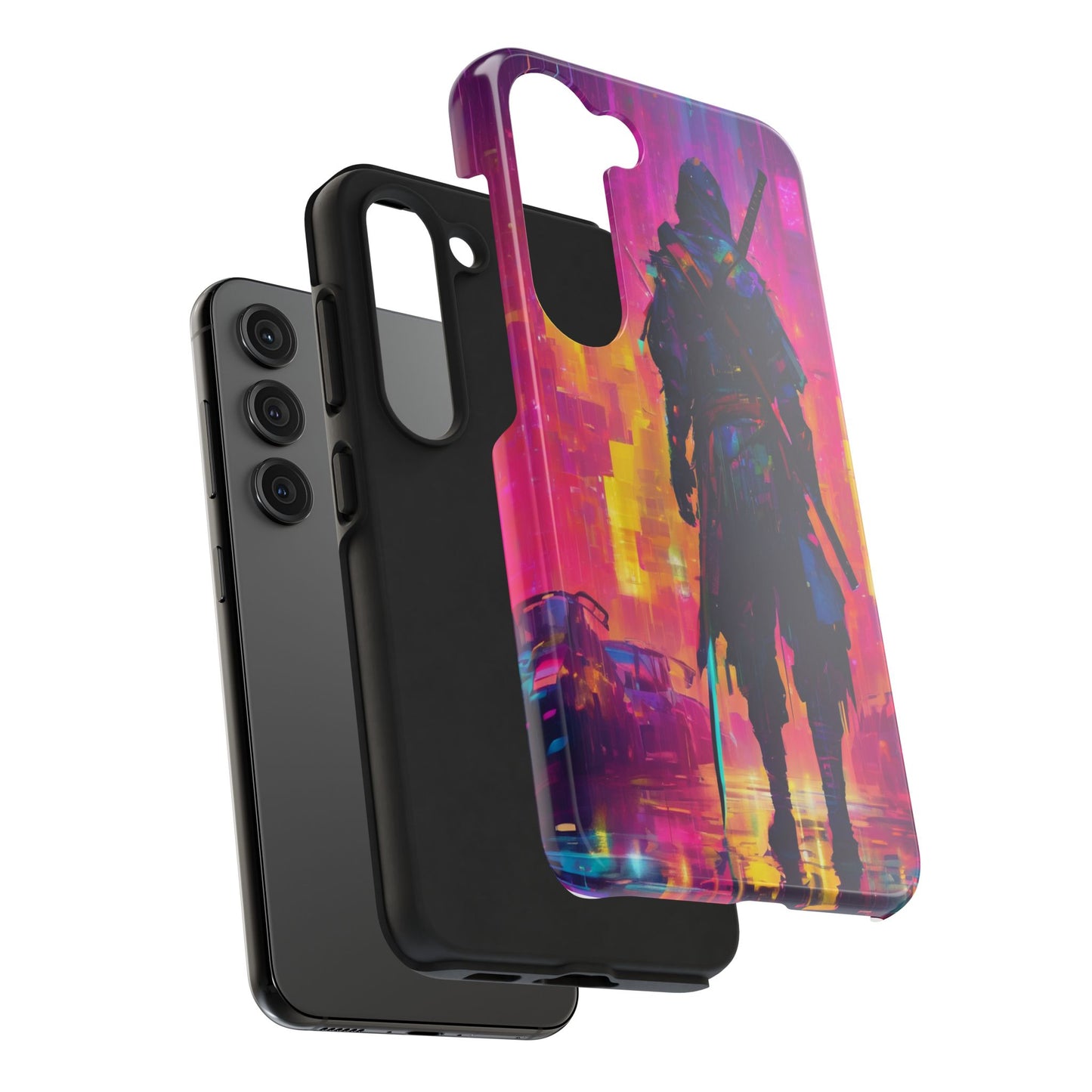 Rugged Phone Case - Impact-Resistant TPU/PC, iPhone & Samsung