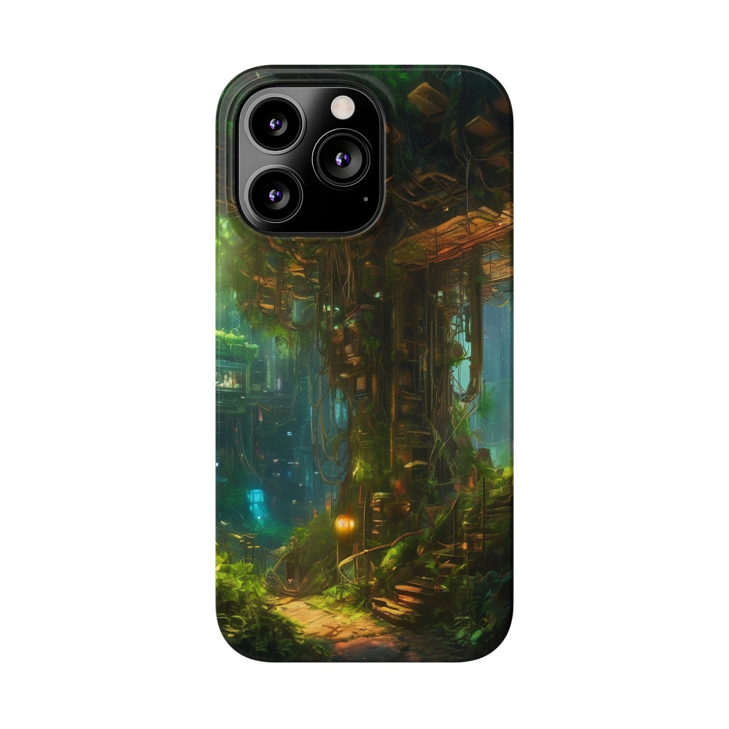 Neon Slim Phone Case for iPhone 16 Glossy Lexan