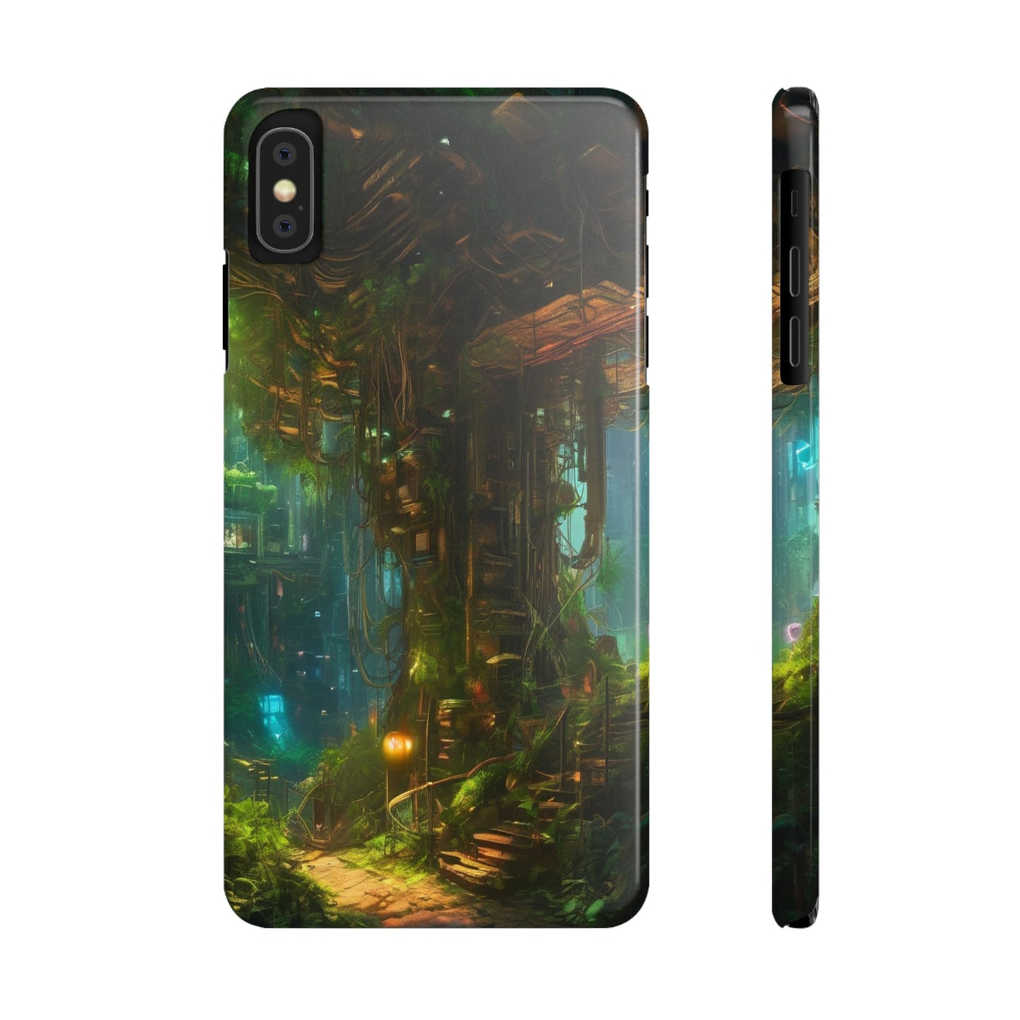 Neon Slim Phone Case for iPhone 16 Glossy Lexan