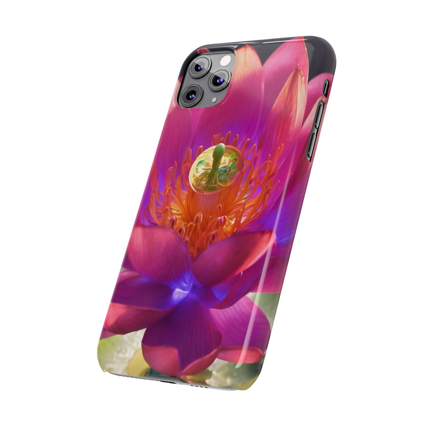 Slim Phone Case for iPhone 16 - Glossy Lexan, Ultra-Thin