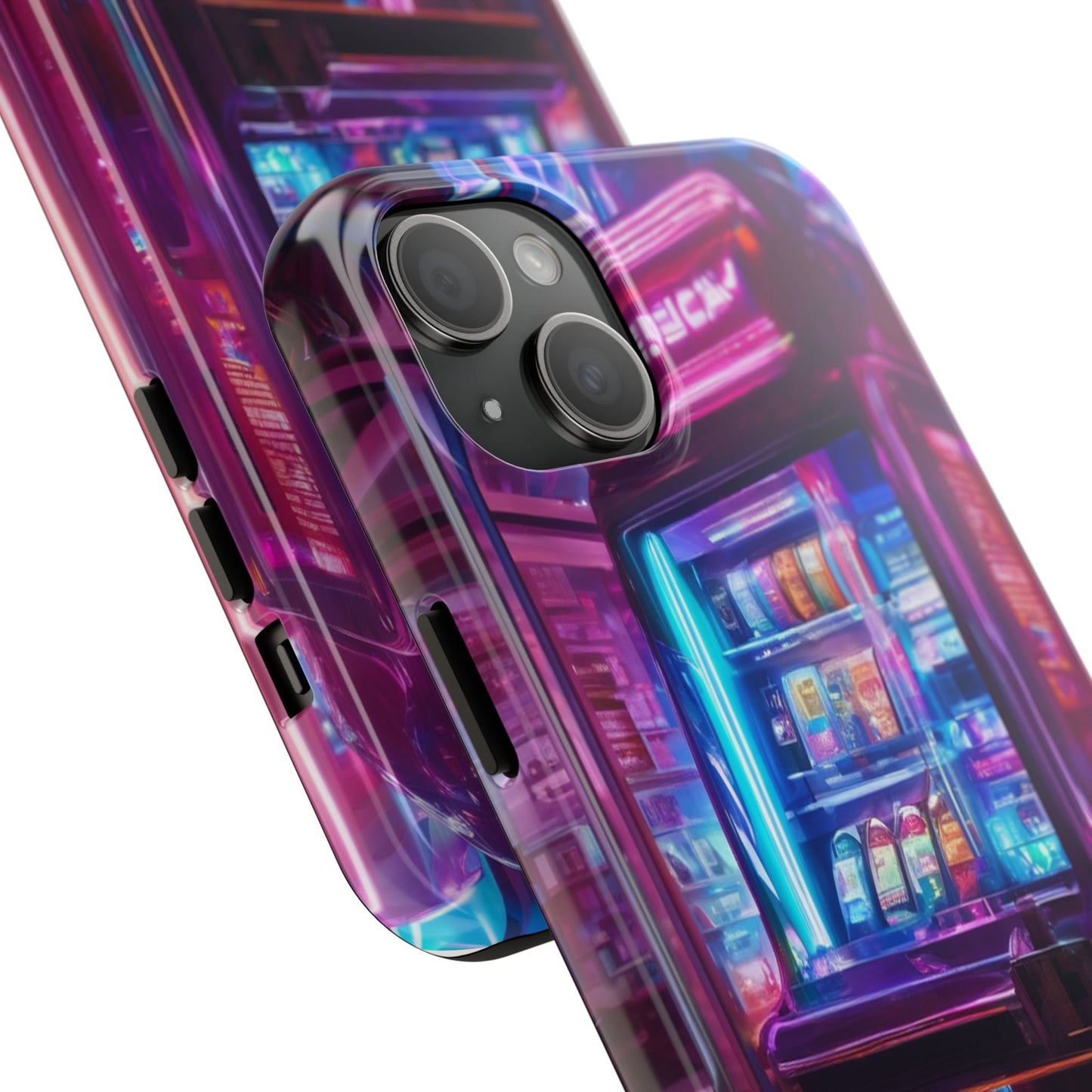 Tough Phone Case with TPU Shell - Impact-Resistant, Glossy Finish