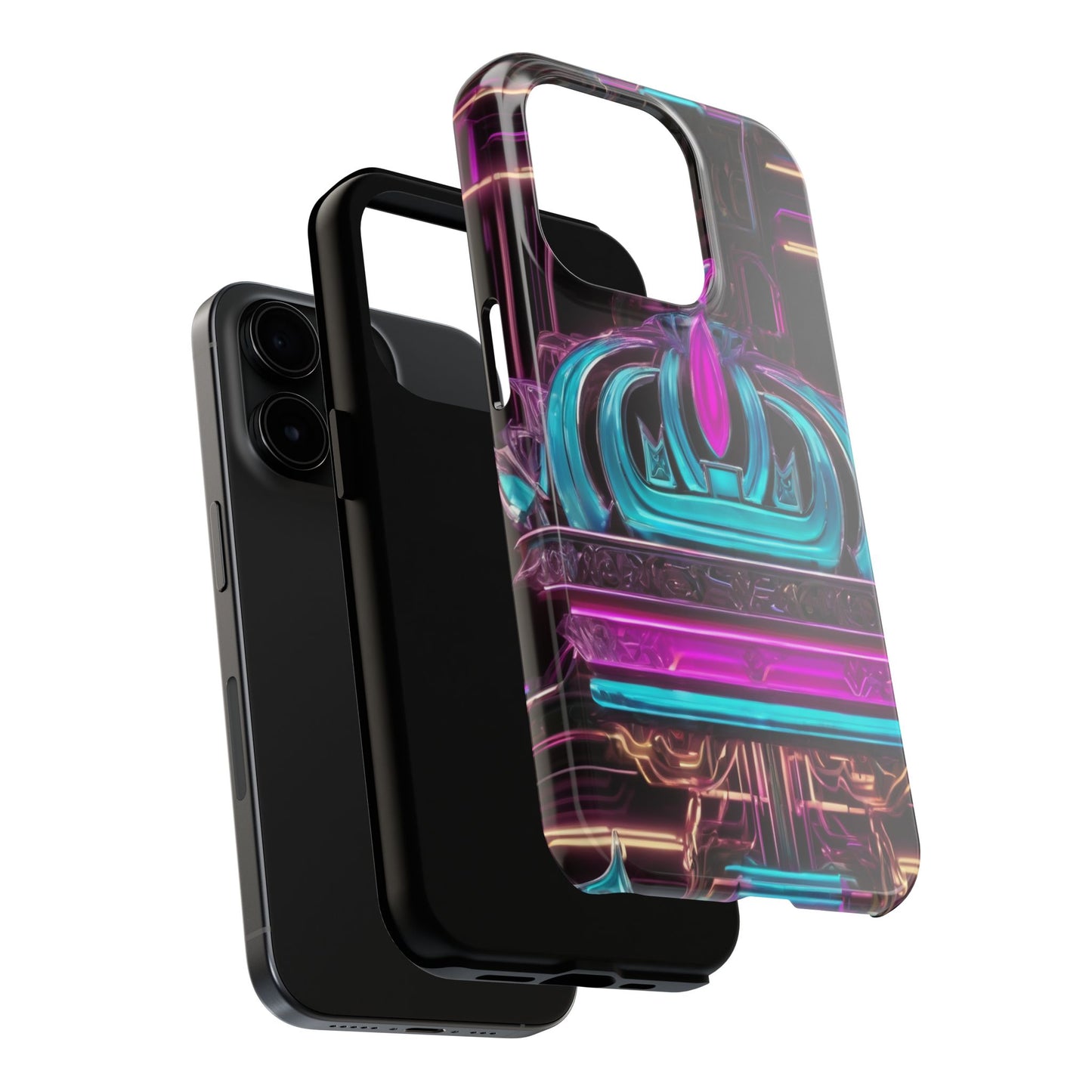 Tough Phone Case - Shockproof TPU & PC Shell, Glossy Finish