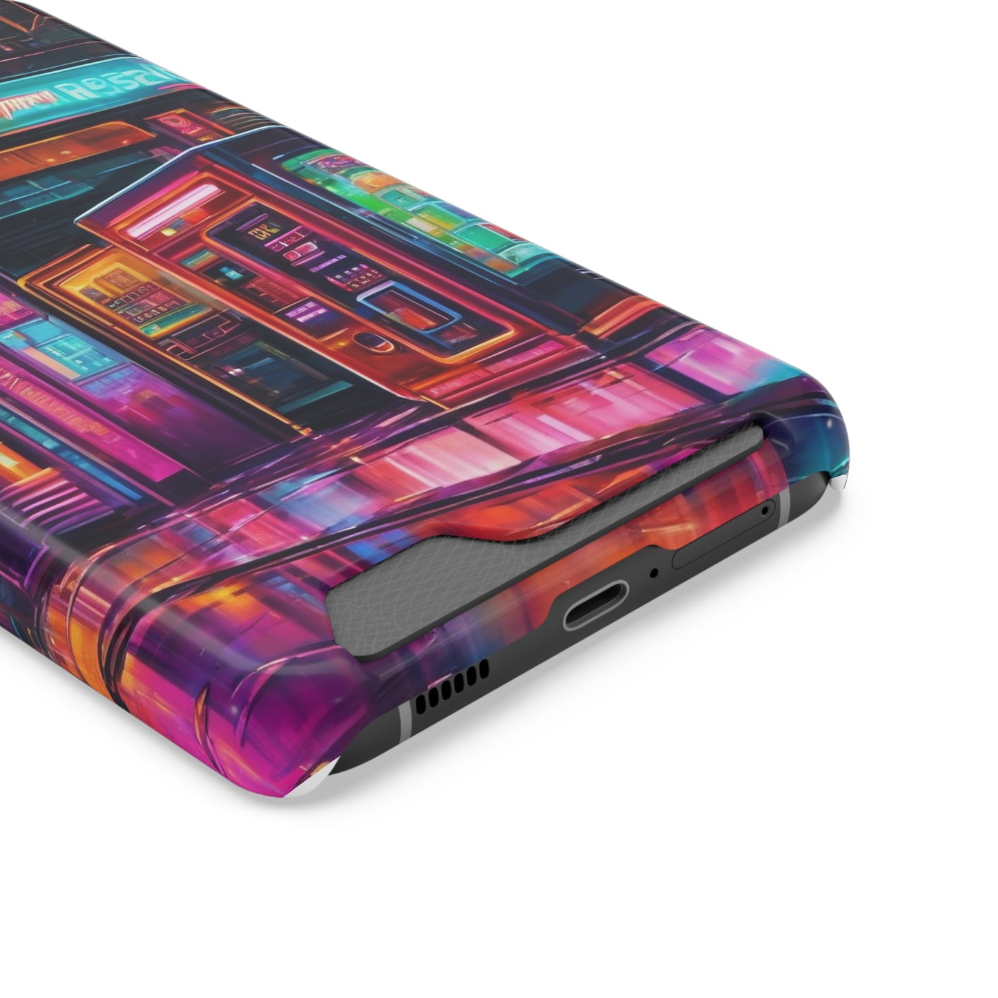 Phone Case with Card Holder - MagSafe, Polycarbonate, Glossy/Matte