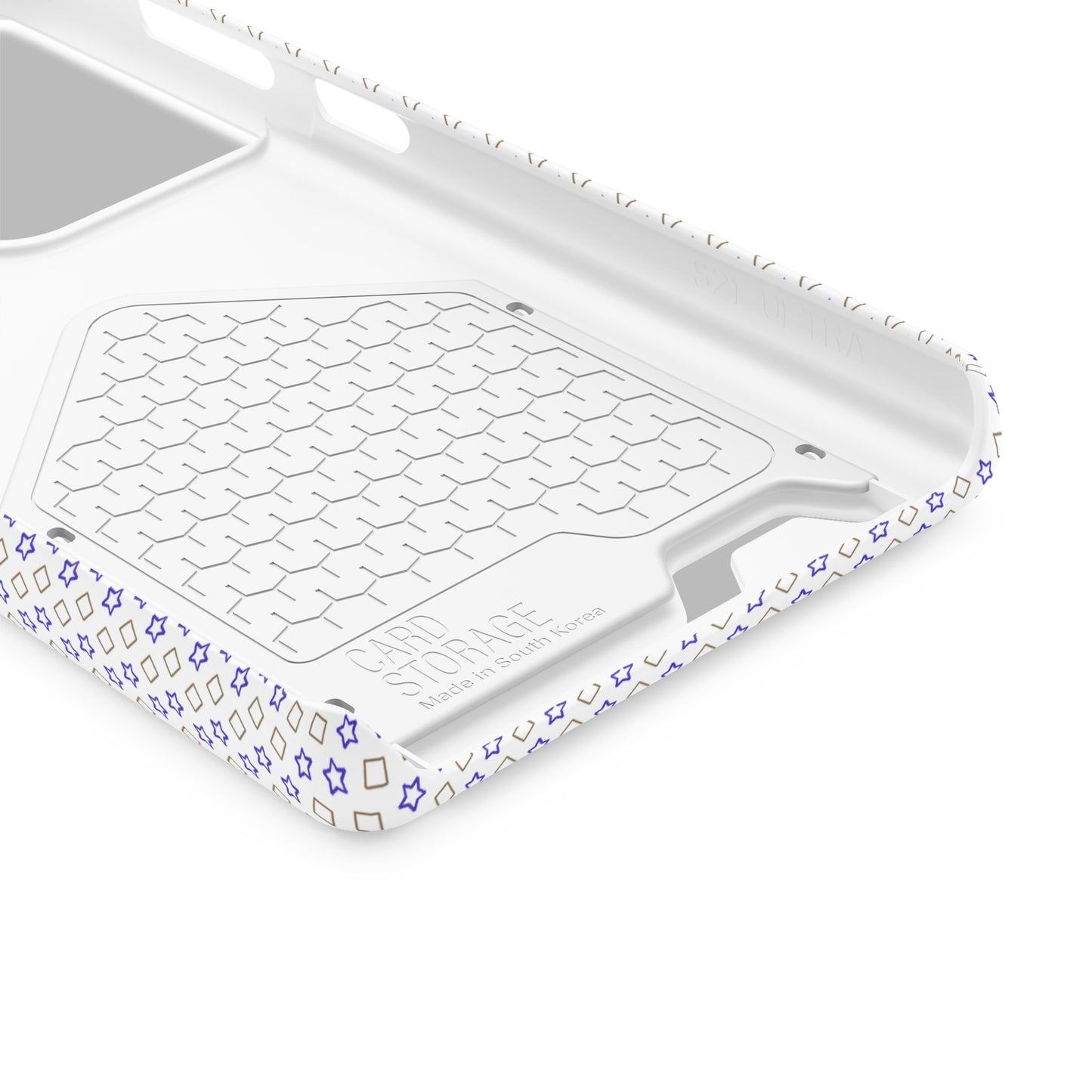 Phone Case with Card Holder – Clear Polycarbonate