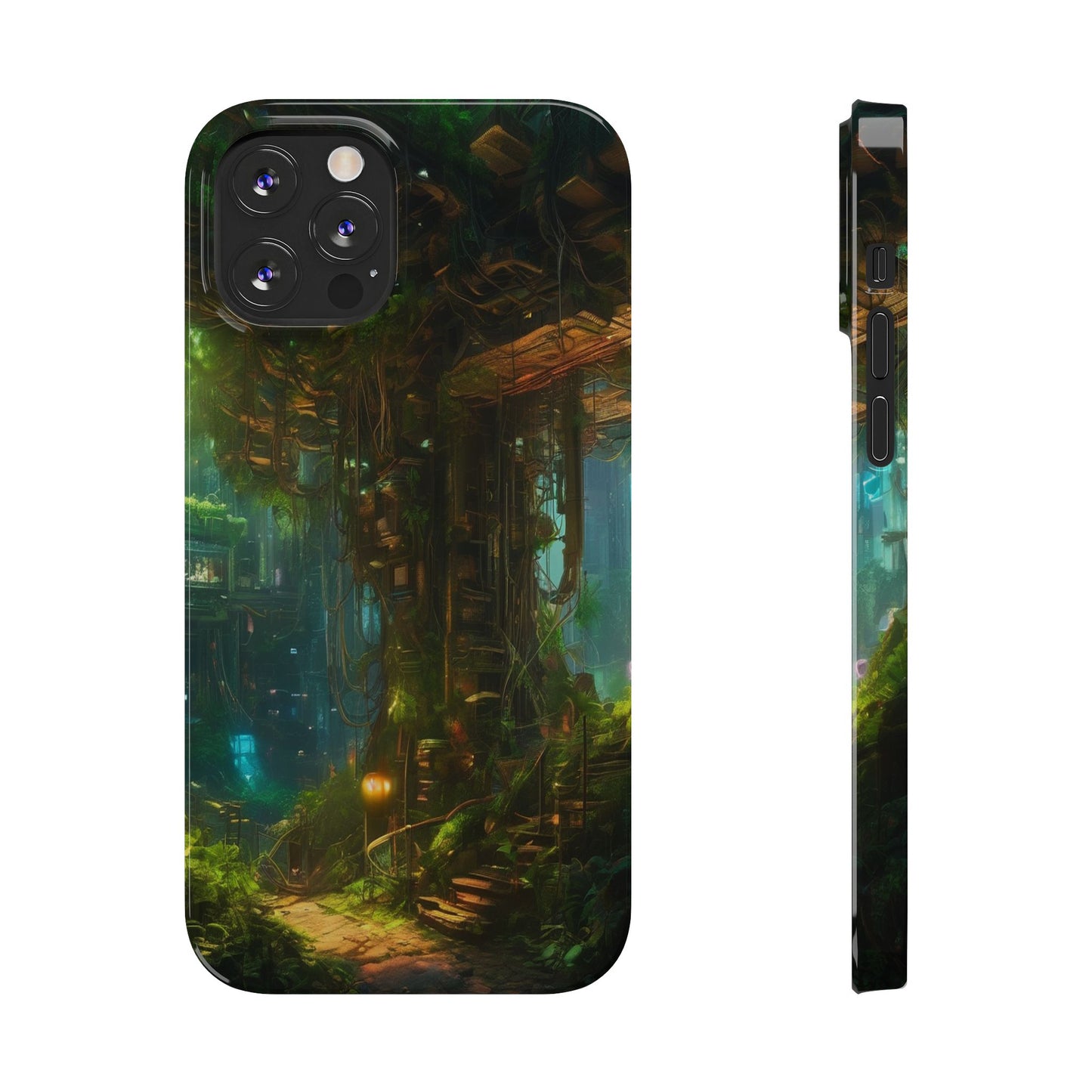 Neon Slim Phone Case for iPhone 16 Glossy Lexan