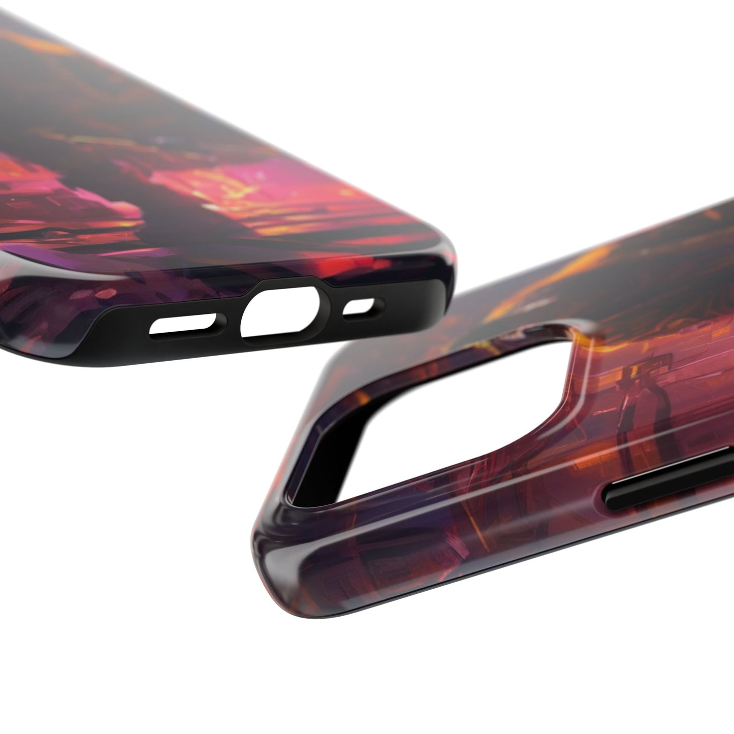 Tough Phone Case - Shockproof TPU & PC Shell for iPhone & Samsung