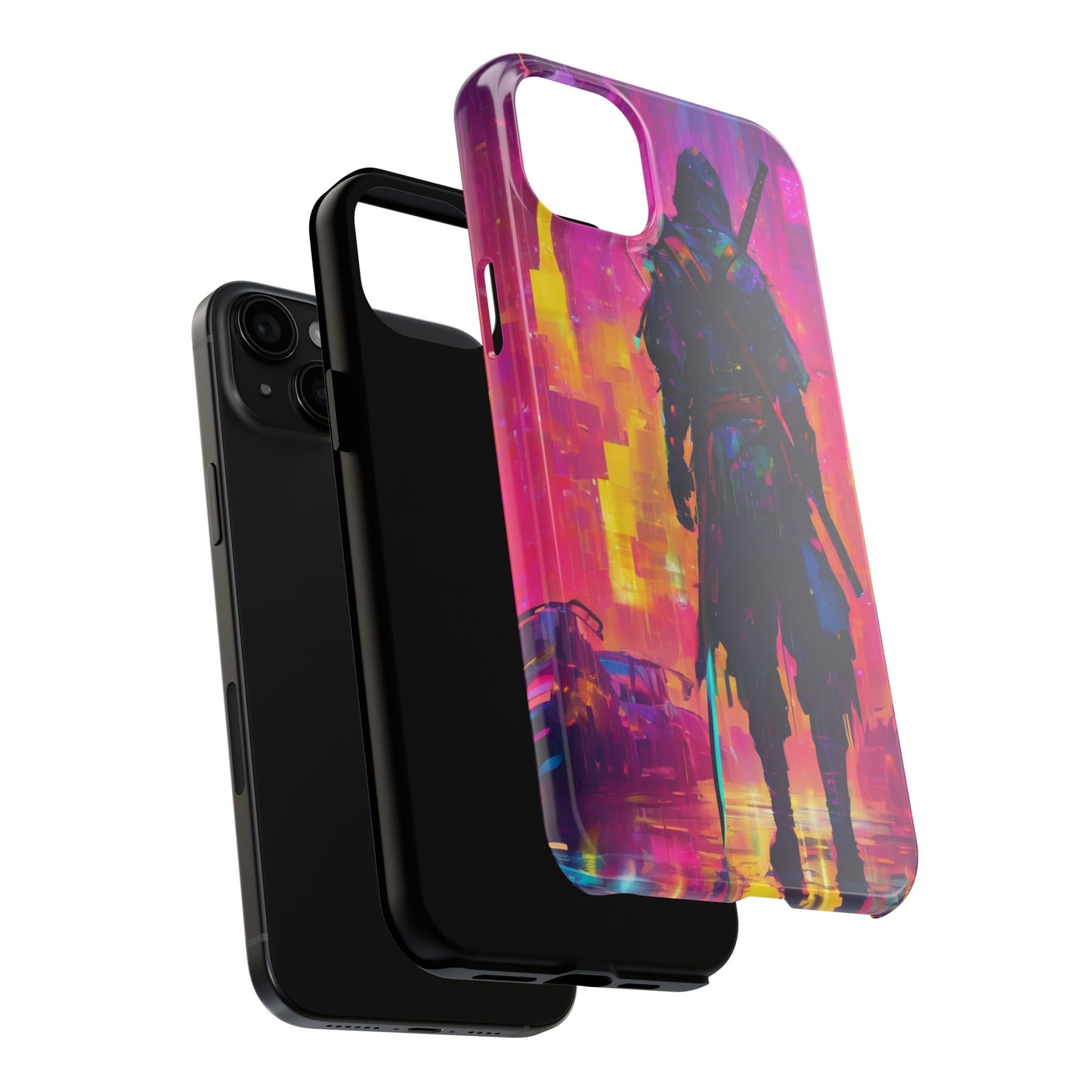 Rugged Phone Case - Impact-Resistant TPU/PC, iPhone & Samsung