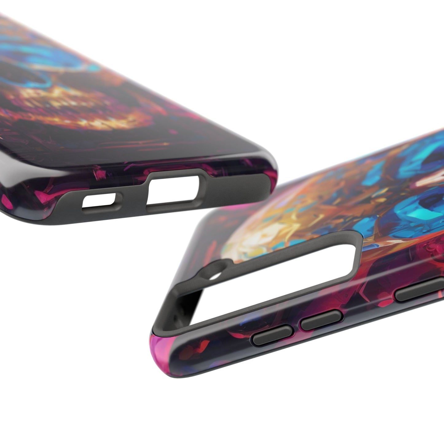 Rugged Phone Case - Impact-Resistant, Glossy Polycarbonate
