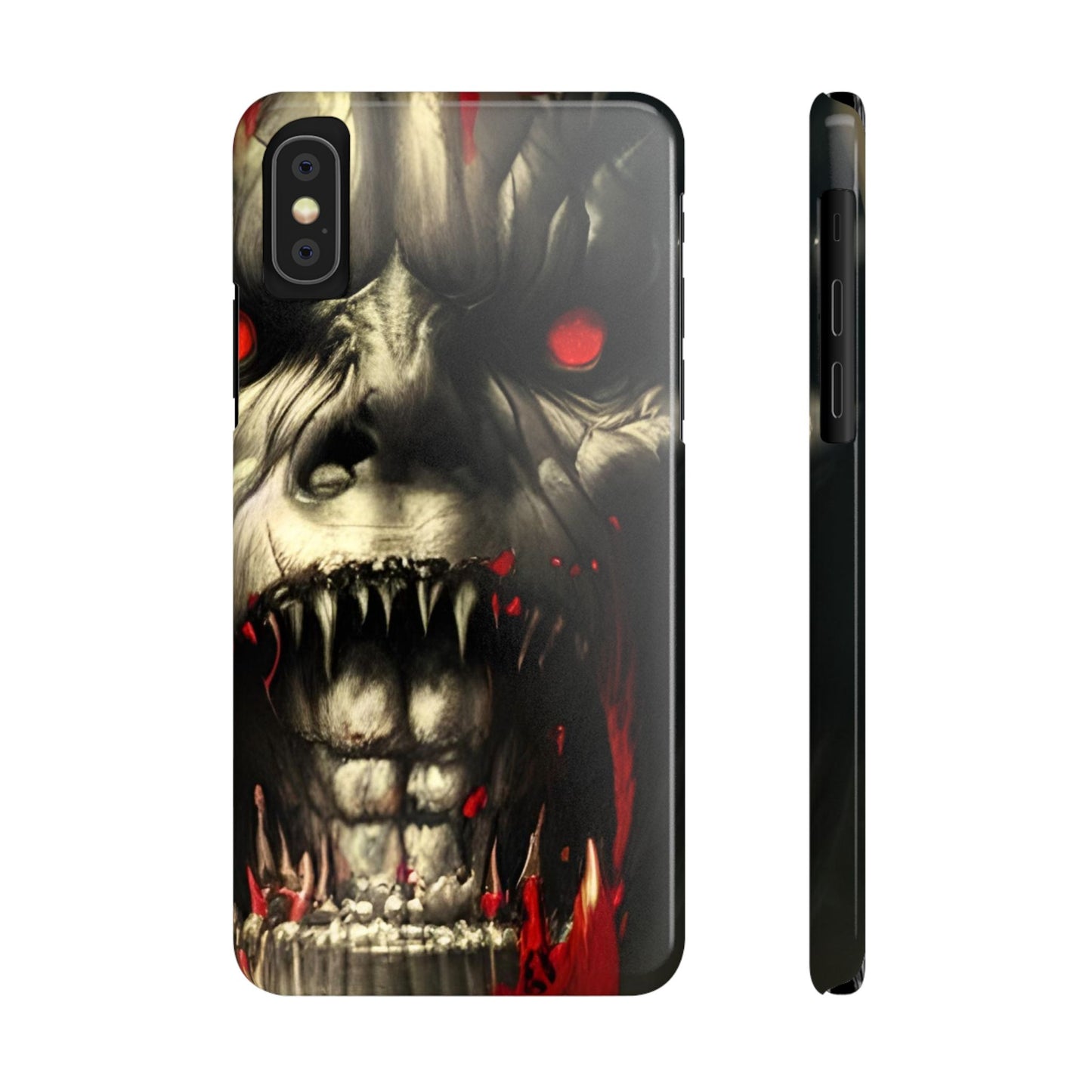 Slim Phone Case - Glossy Lexan PC, Ultra-Thin, Wireless Charging