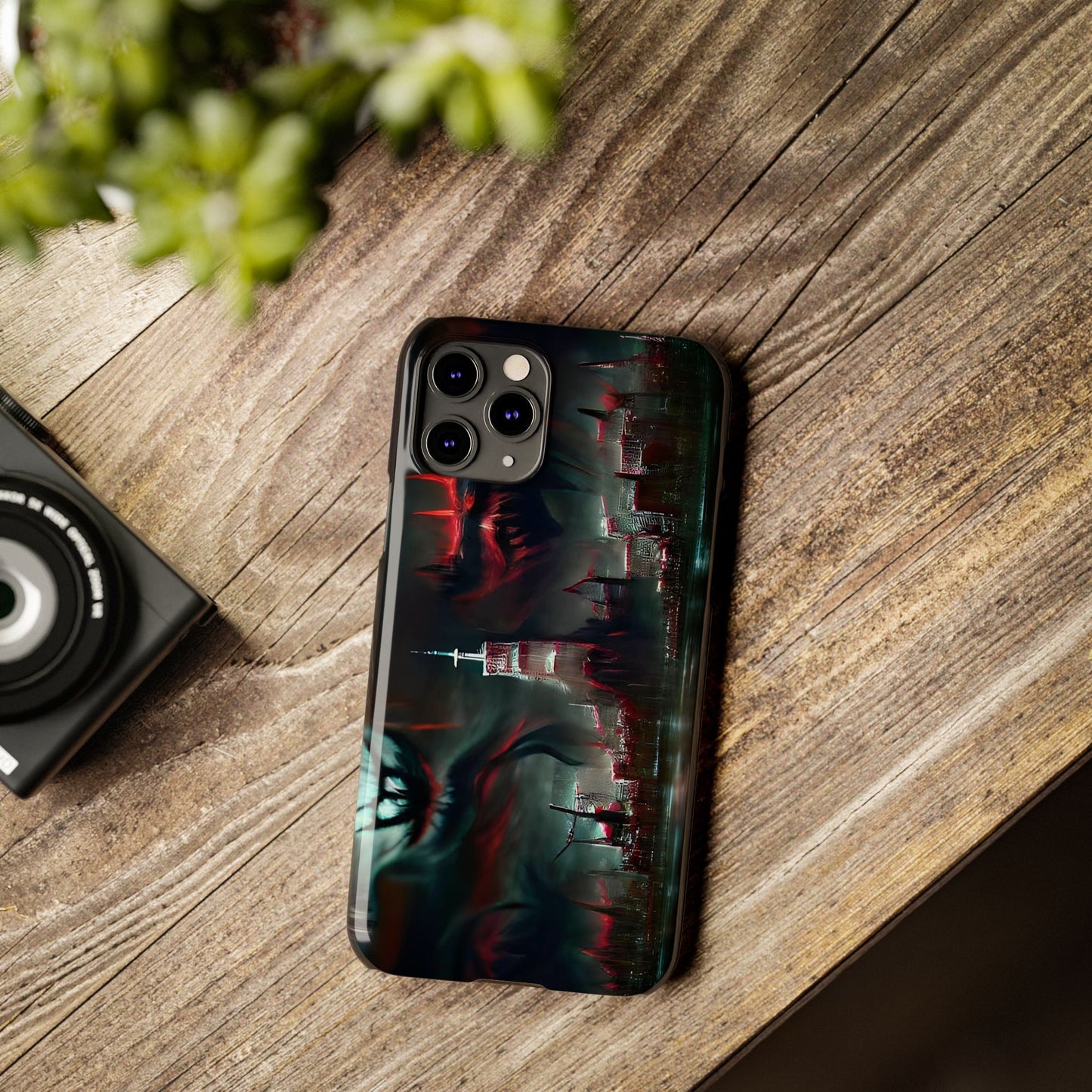 Slim Phone Case with Glossy Finish for iPhone 16