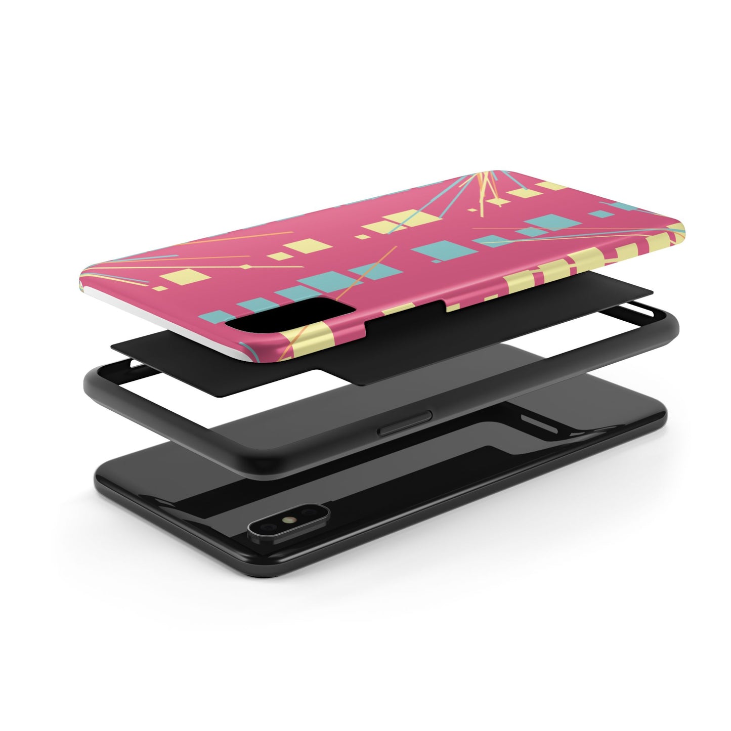 Tough Phone Case - Shockproof Polycarbonate + TPU Liner