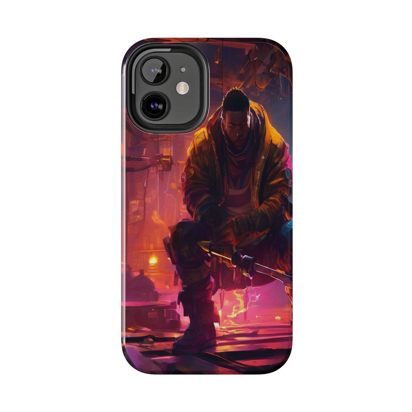 Tough Phone Case - Shockproof TPU & PC Shell for iPhone & Samsung