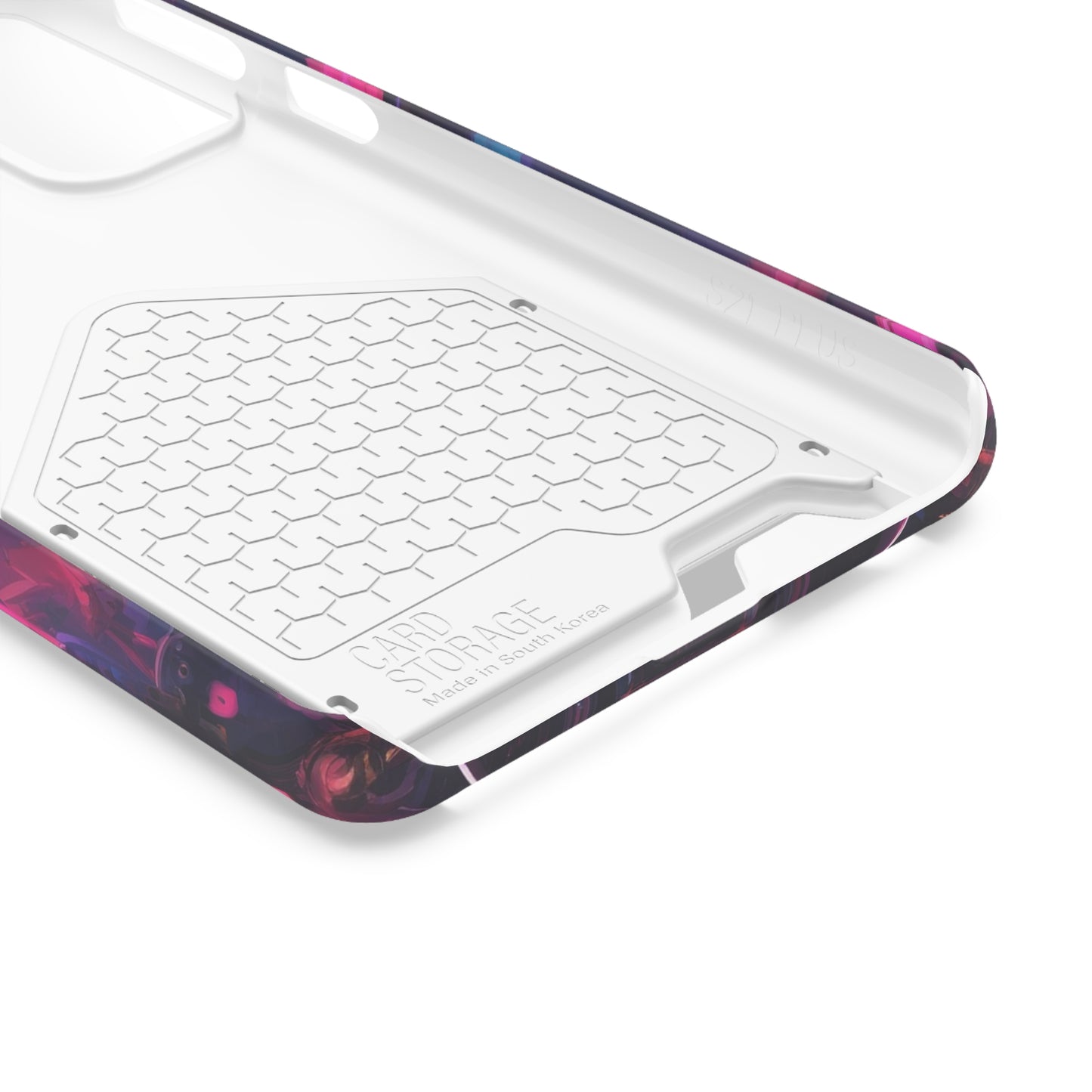 Neon Phone Case with Card Holder - MagSafe Compatible, Glossy/Matte