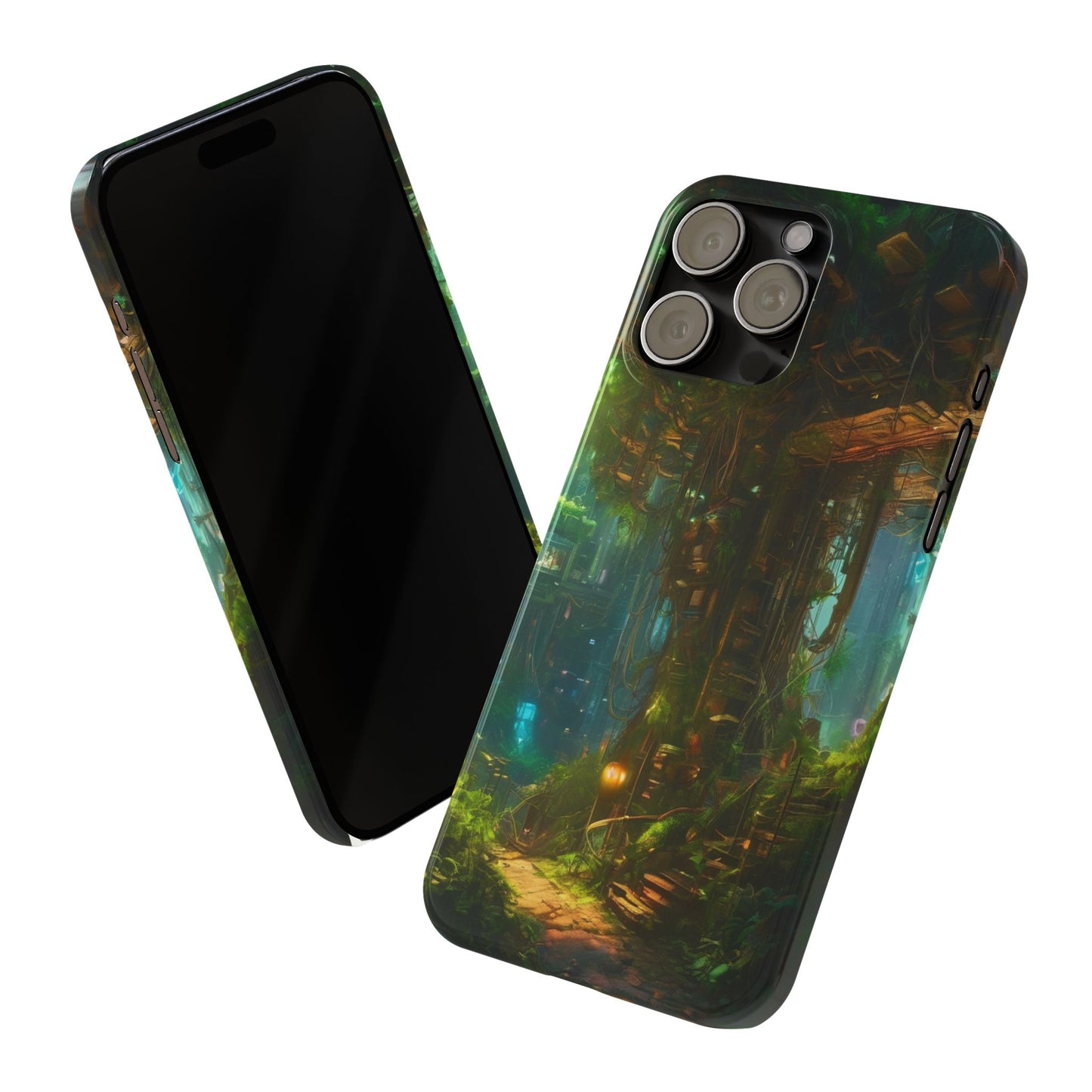 Neon Slim Phone Case for iPhone 16 Glossy Lexan