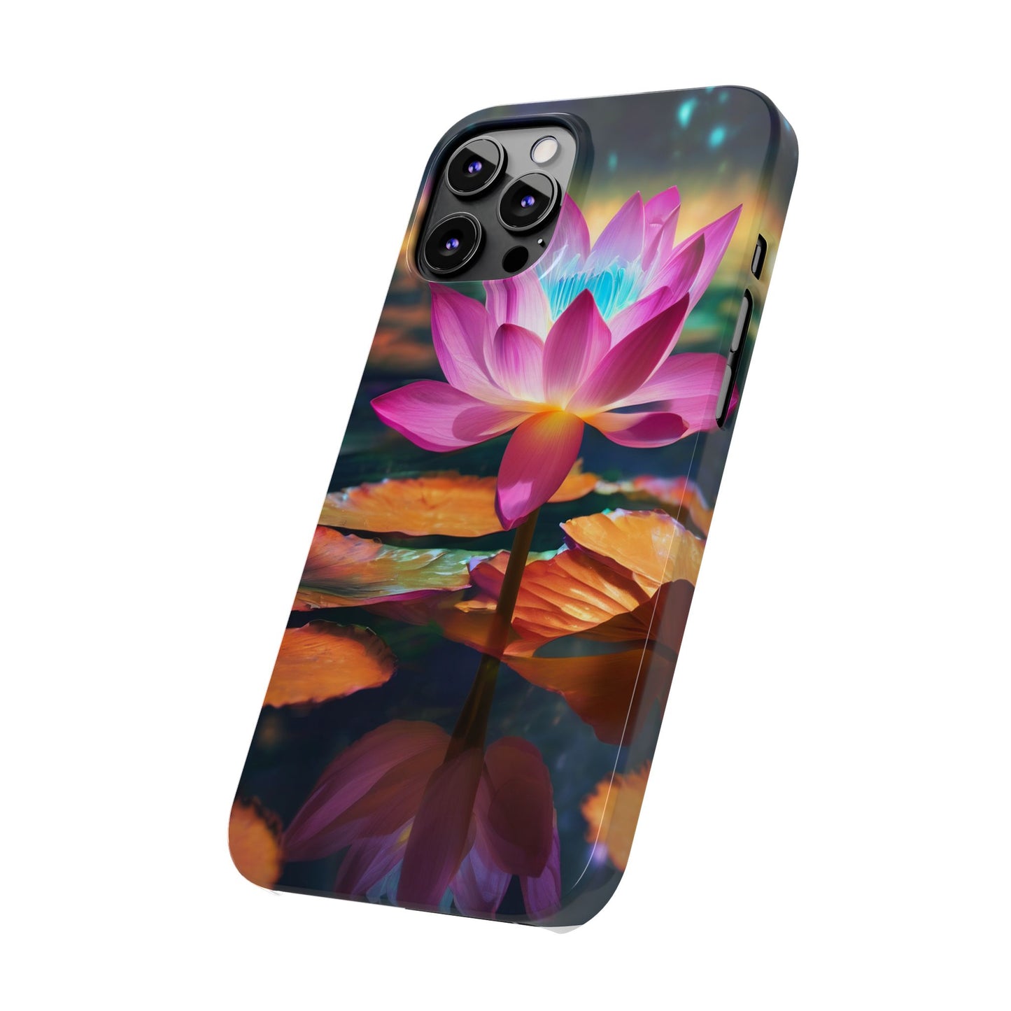 Slim Glossy Polycarbonate Phone Case for iPhone 16
