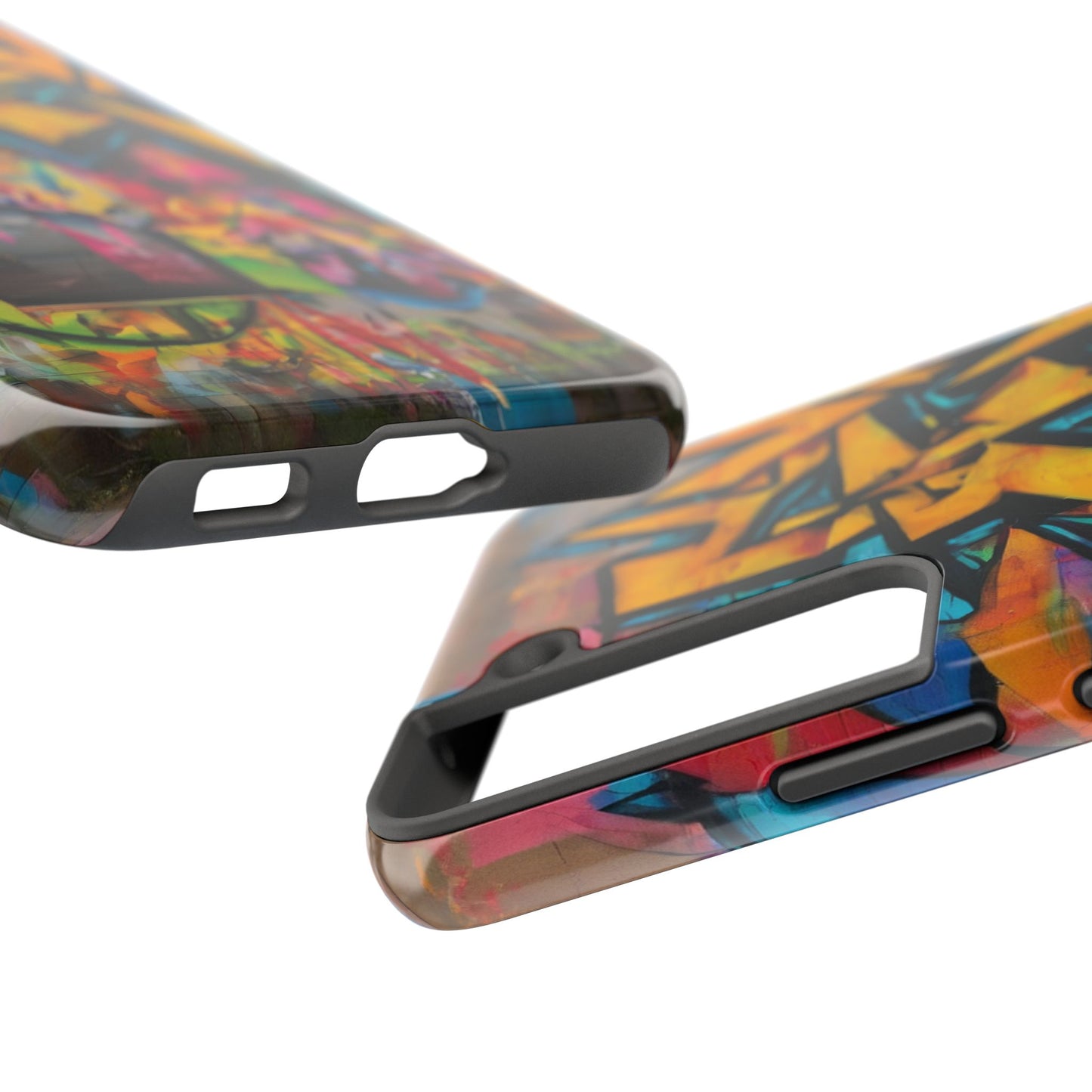 Rugged Phone Case - Impact-Resistant, Glossy Finish