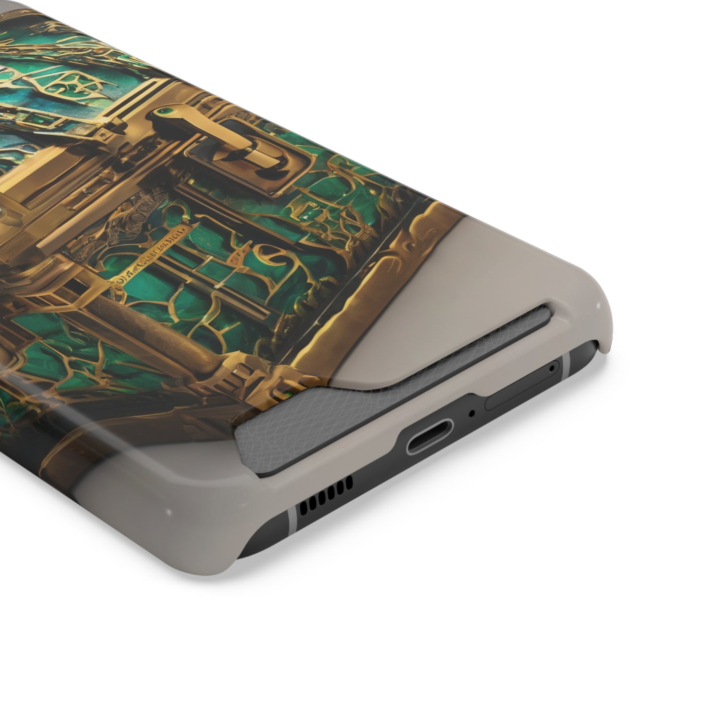 Neon MagSafe Card Holder Phone Case