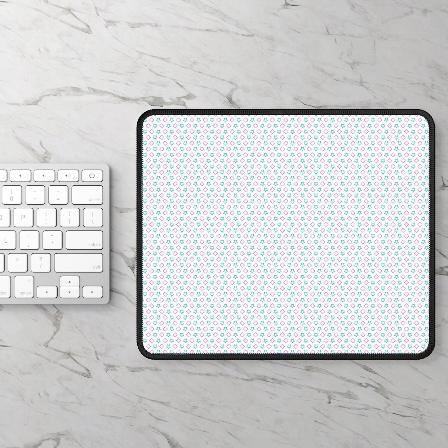 Custom Gaming Mouse Pad 9x7in - Neoprene & Stitched Edges