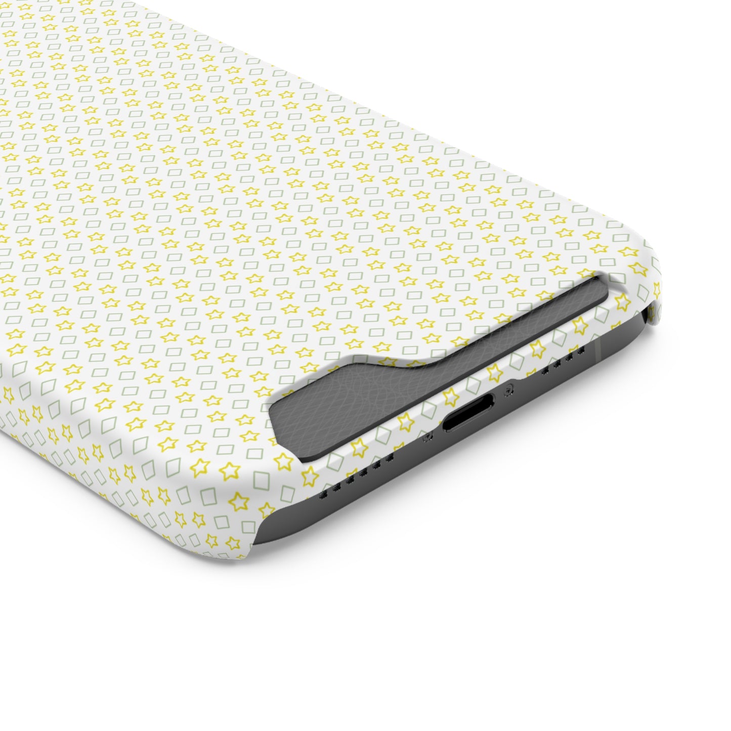 Neon Card Holder Phone Case - MagSafe, Impact-Resistant Polycarbonate
